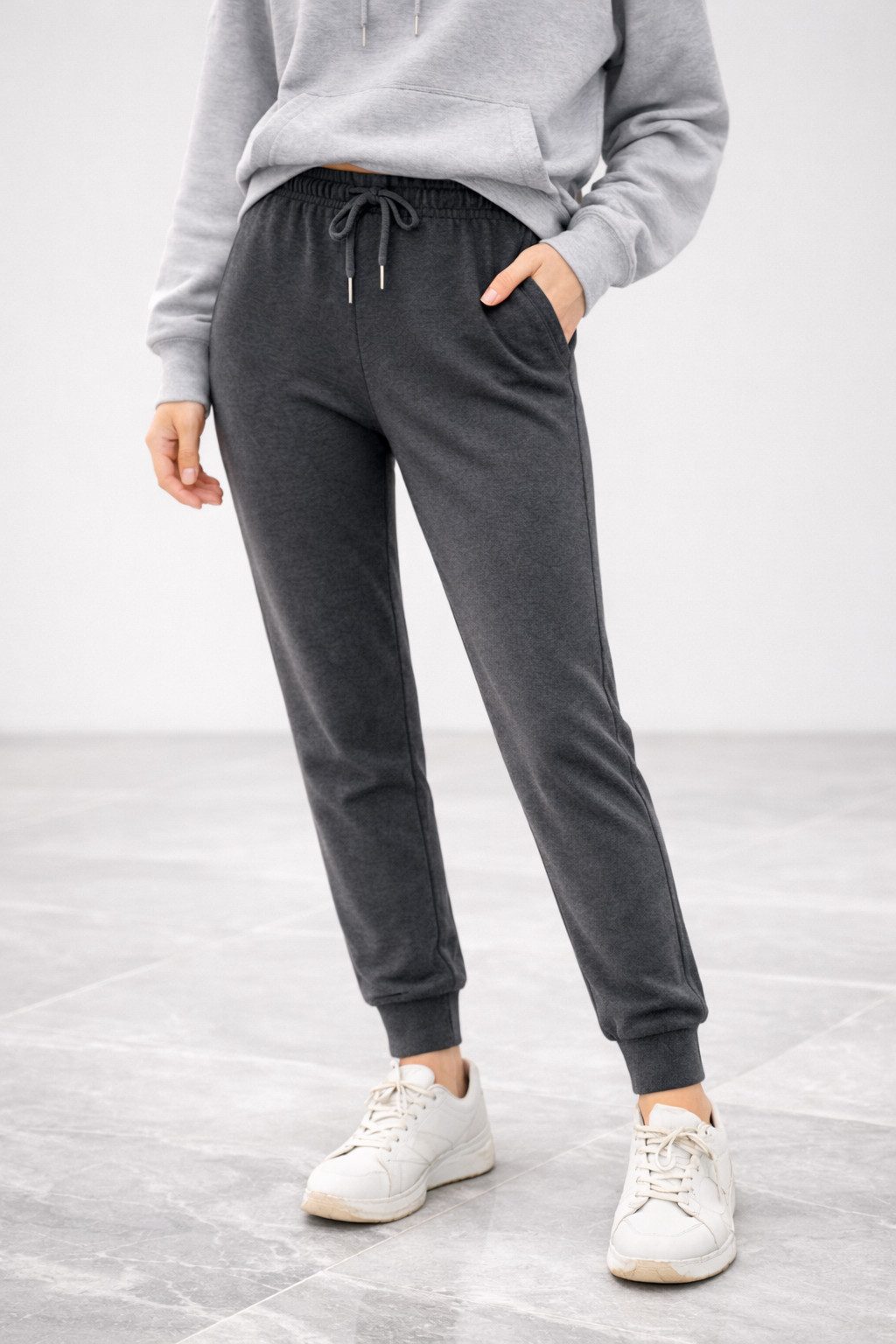 R-CAMP Jogginghose Jogginghose Damen Slim Fit Freizeithose Frauen (1-tlg) Baumwolle Sweathose, Atmungsaktiv, Elastisch, Alltagstauglich, Bequem