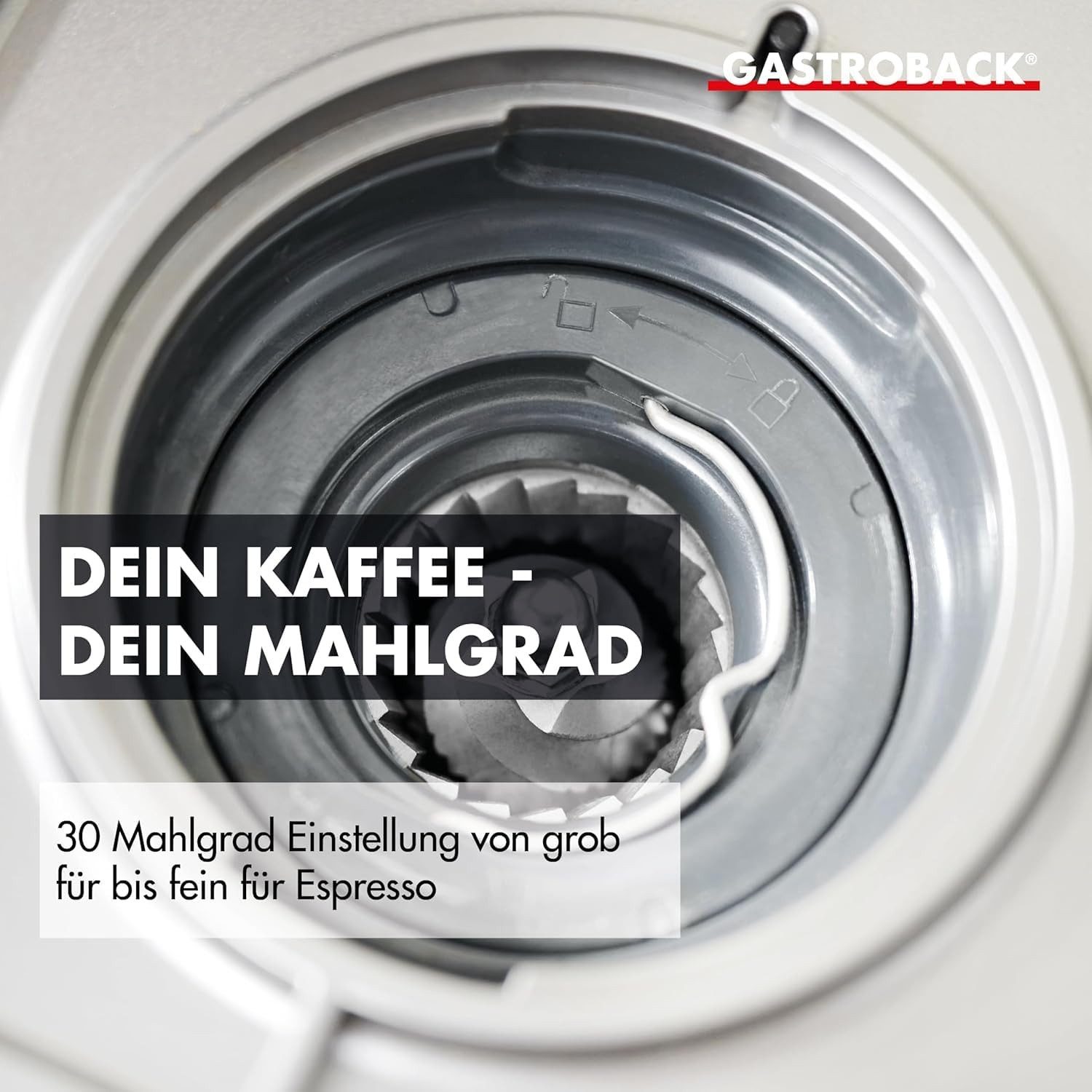 Gastroback Kaffeevollautomat Design Espresso Advanced Urban Duo 42627, Professionelle Siebträger-Espressomaschine für perfekten Kaffee