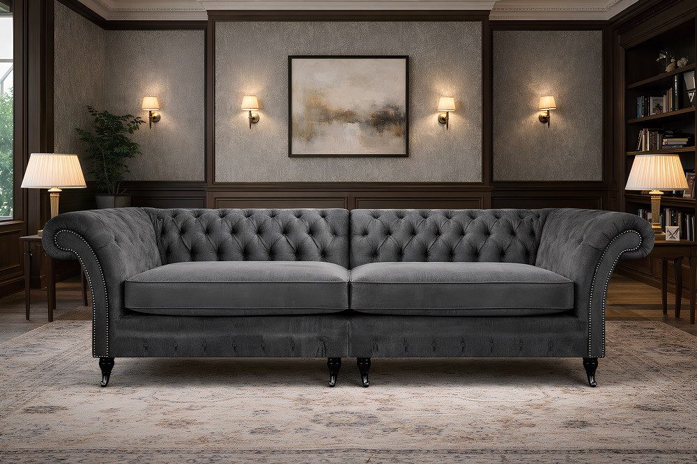 Xlmoebel 2-Sitzer Elegantes Zweisitzer Sofa Moderne Stoff-Couch Sofort, Hergestellt in Europa