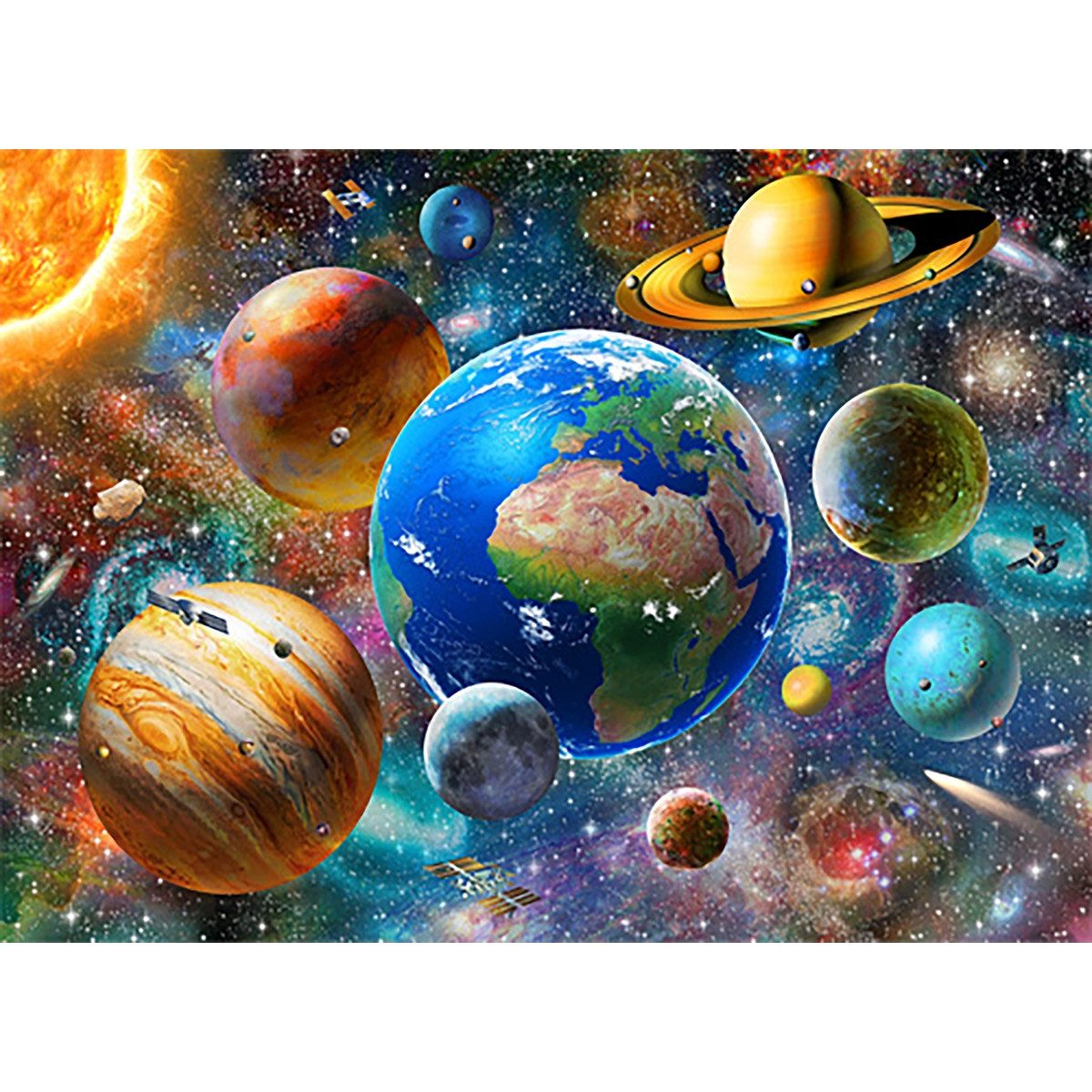 Pracht Malvorlage PRACHT Diamond Painting Weltall 40x30cm