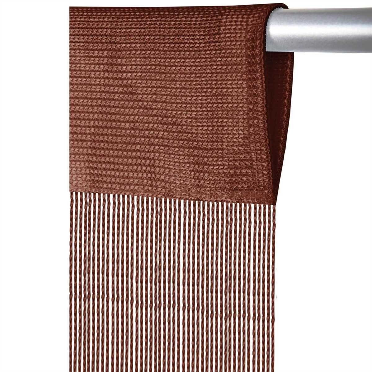 Arsvita Fadenvorhang "Prince" (1 St), Stangendurchzug, abdunkelnd, 100% Mikrofaser, hochwertig, individuell kürzbar, bei 30°C waschbar