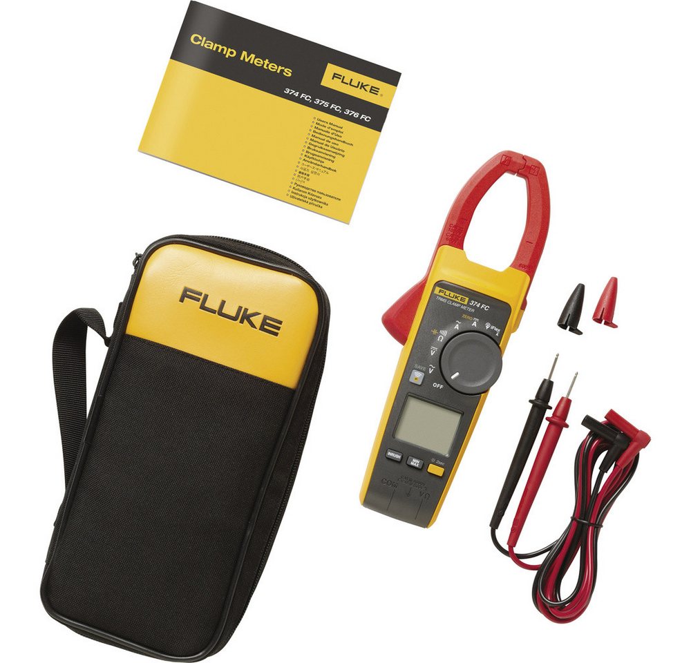 Thumbnail - Fluke Spannungsprüfer Fluke 374 FC Hand-Multimeter, Stromzange digital CAT III 1000 V, CAT, (374 FC)