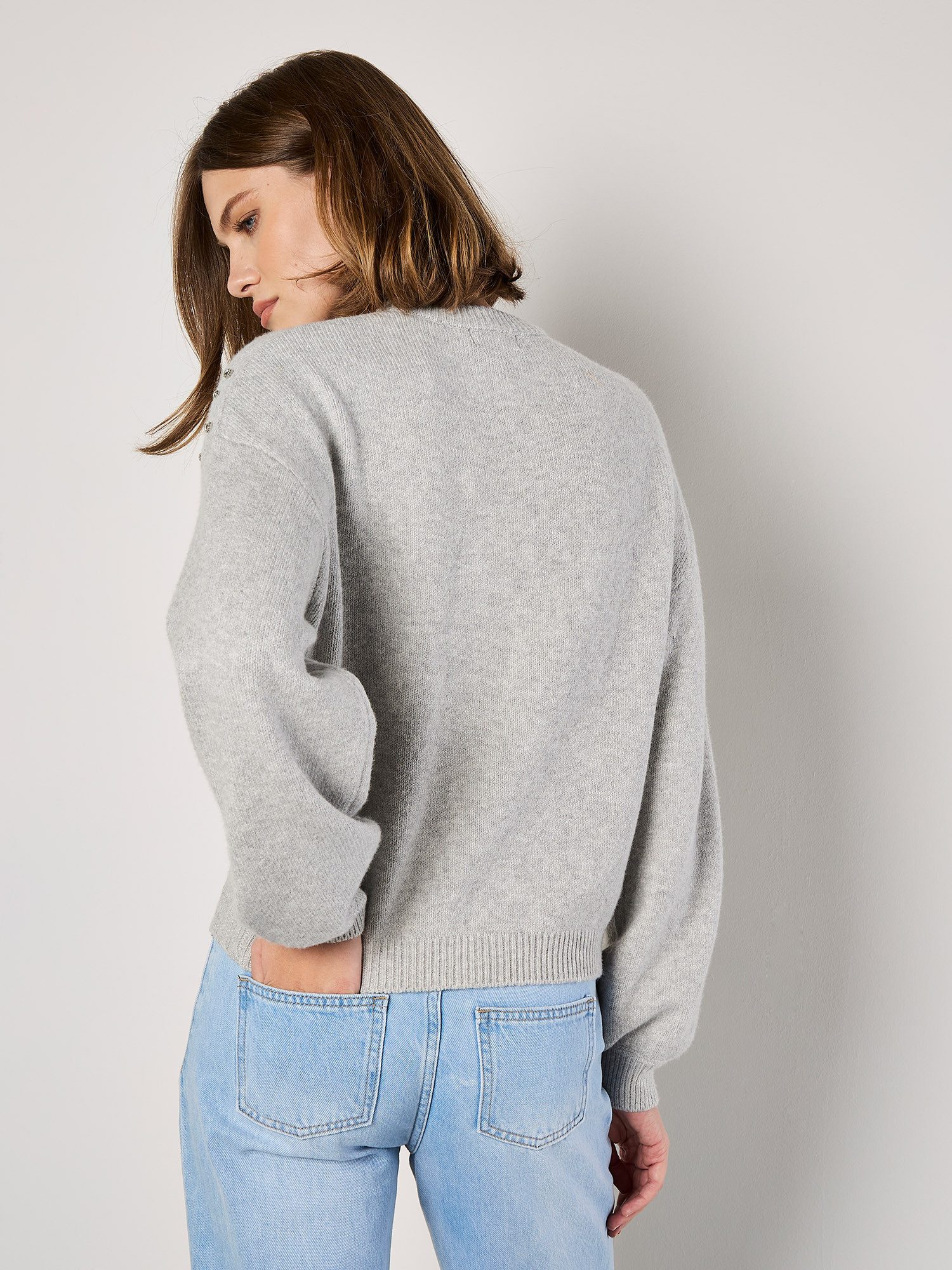 Apricot Strickpullover Besetzer Pullover, (1-tlg) mit günstig online kaufen