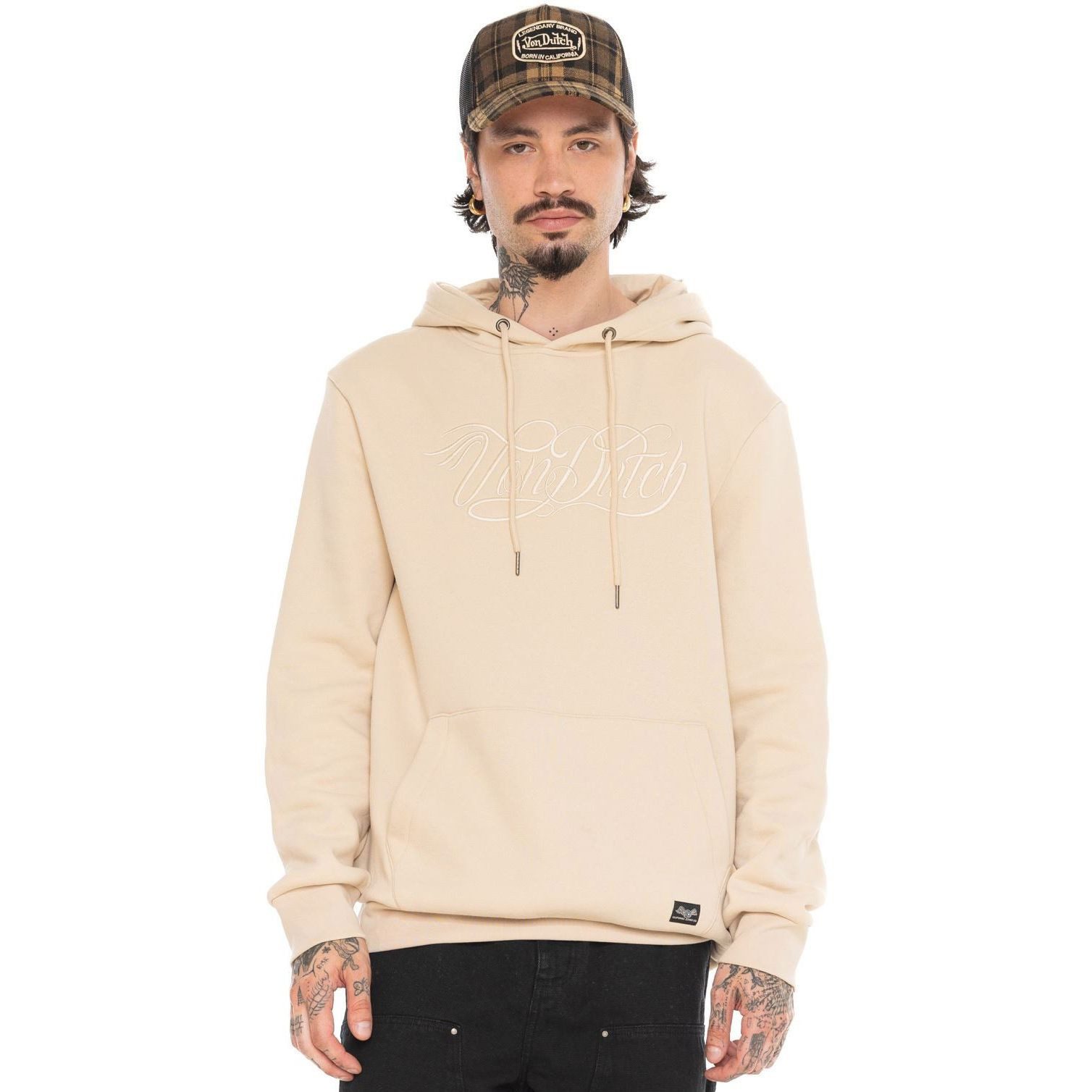 Von Dutch Kapuzenpullover Von Dutch Hoodie mit gesticktem Logo
