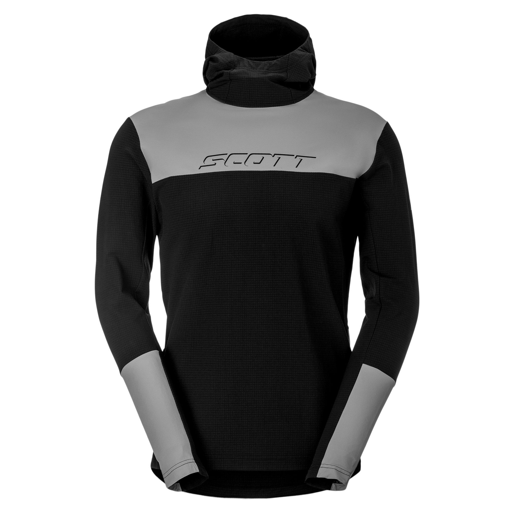 Scott Trainingskapuzenpullover Vertic Pro Warm mit Markenschriftzug auf der Vorderseite