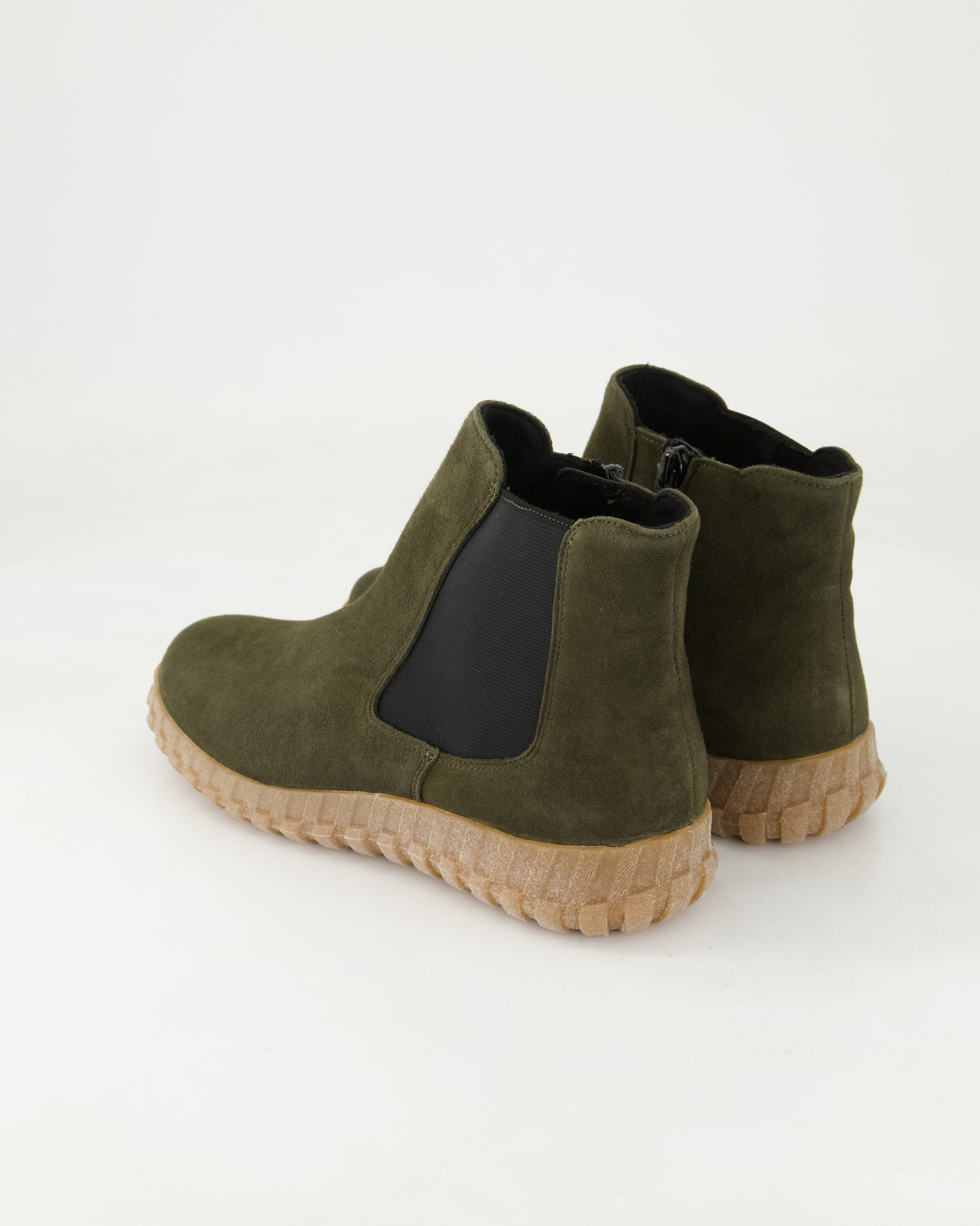 Semler Samt-Chevro Chelseaboots Obermaterial: Leder