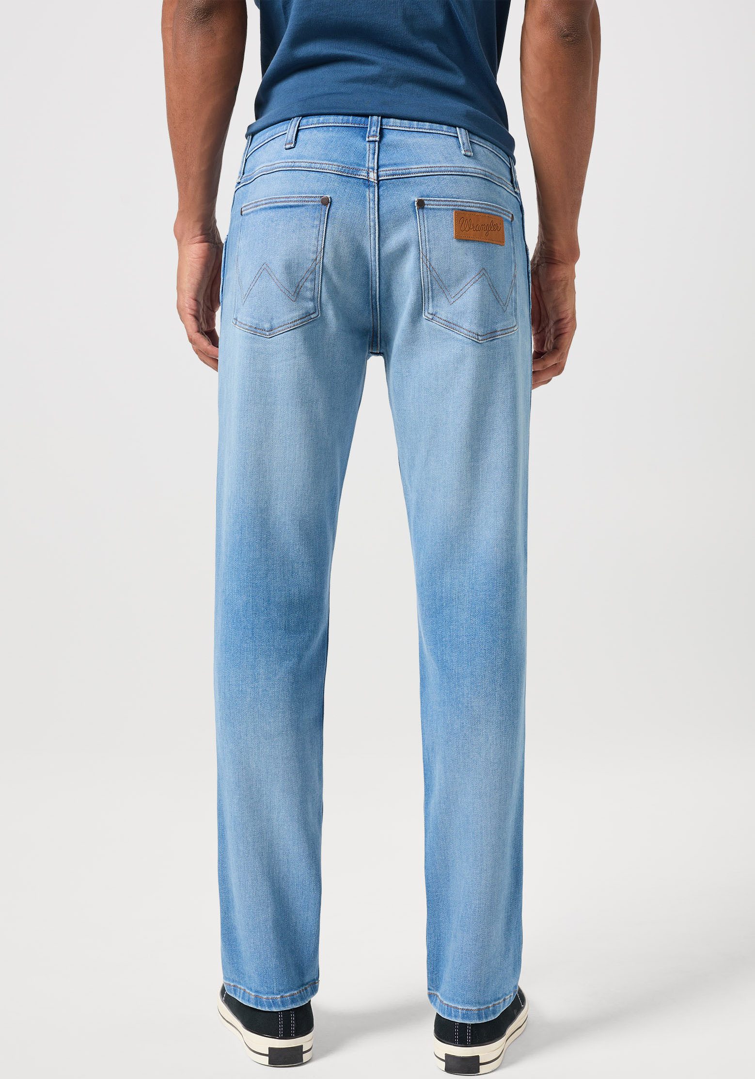 Wrangler Straight-Jeans GREENSBORO FREE TO STRETCH günstig online kaufen