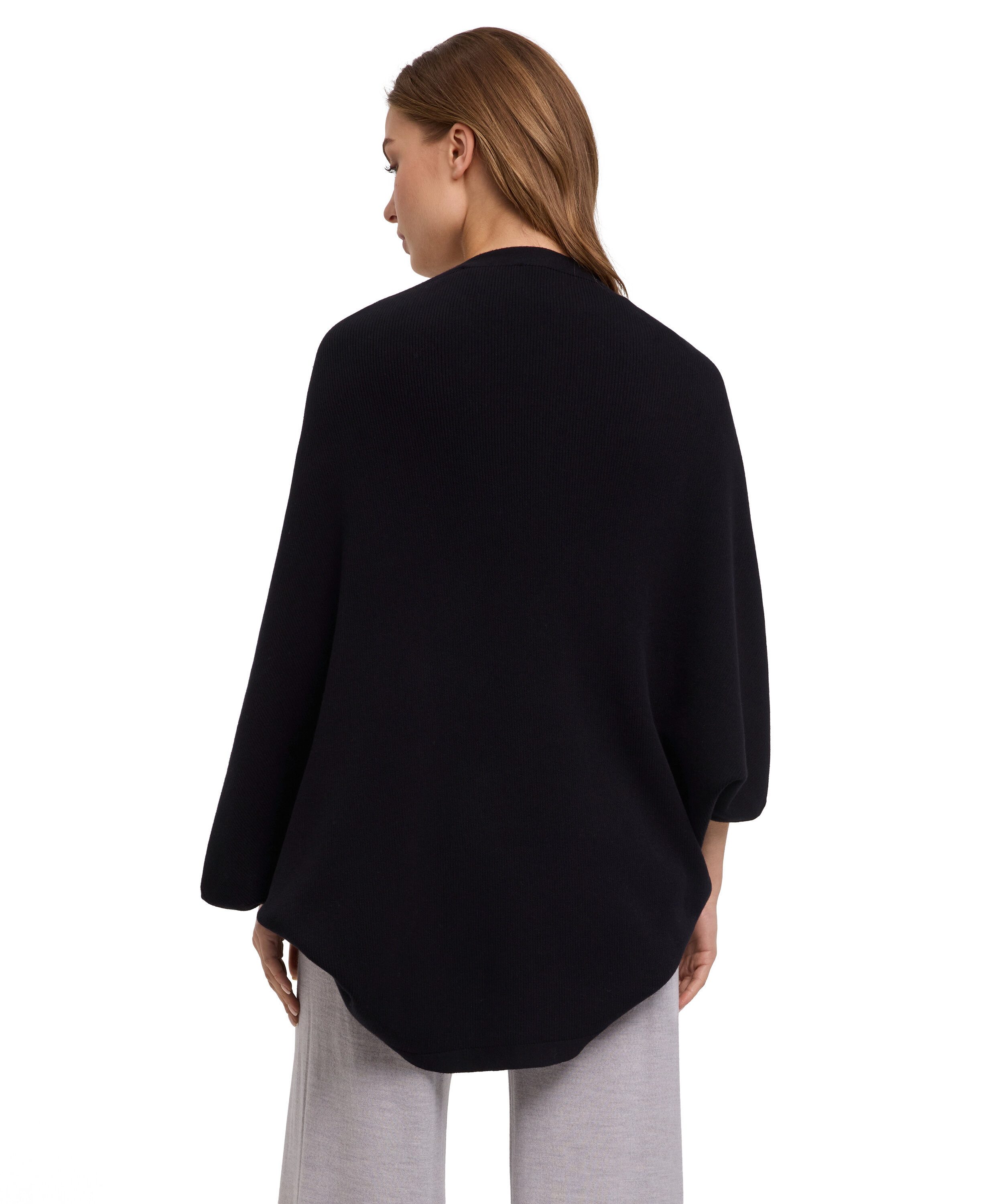 FALKE Schal Pure Cotton Cape mit Bio-Baumwolle, (1-St. 1), mit Bio-Baumwolle