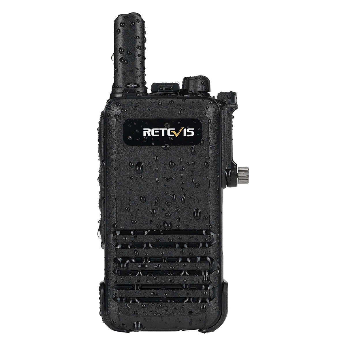 Retevis Walkie Talkie RB647 Wasserdichtes, tragbares PMR446-Radio IP67 ultradünnes