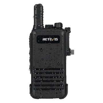 Retevis Walkie Talkie RB647 IP67 Wasserdichtes, ultradünnes tragbares PMR446-Radio