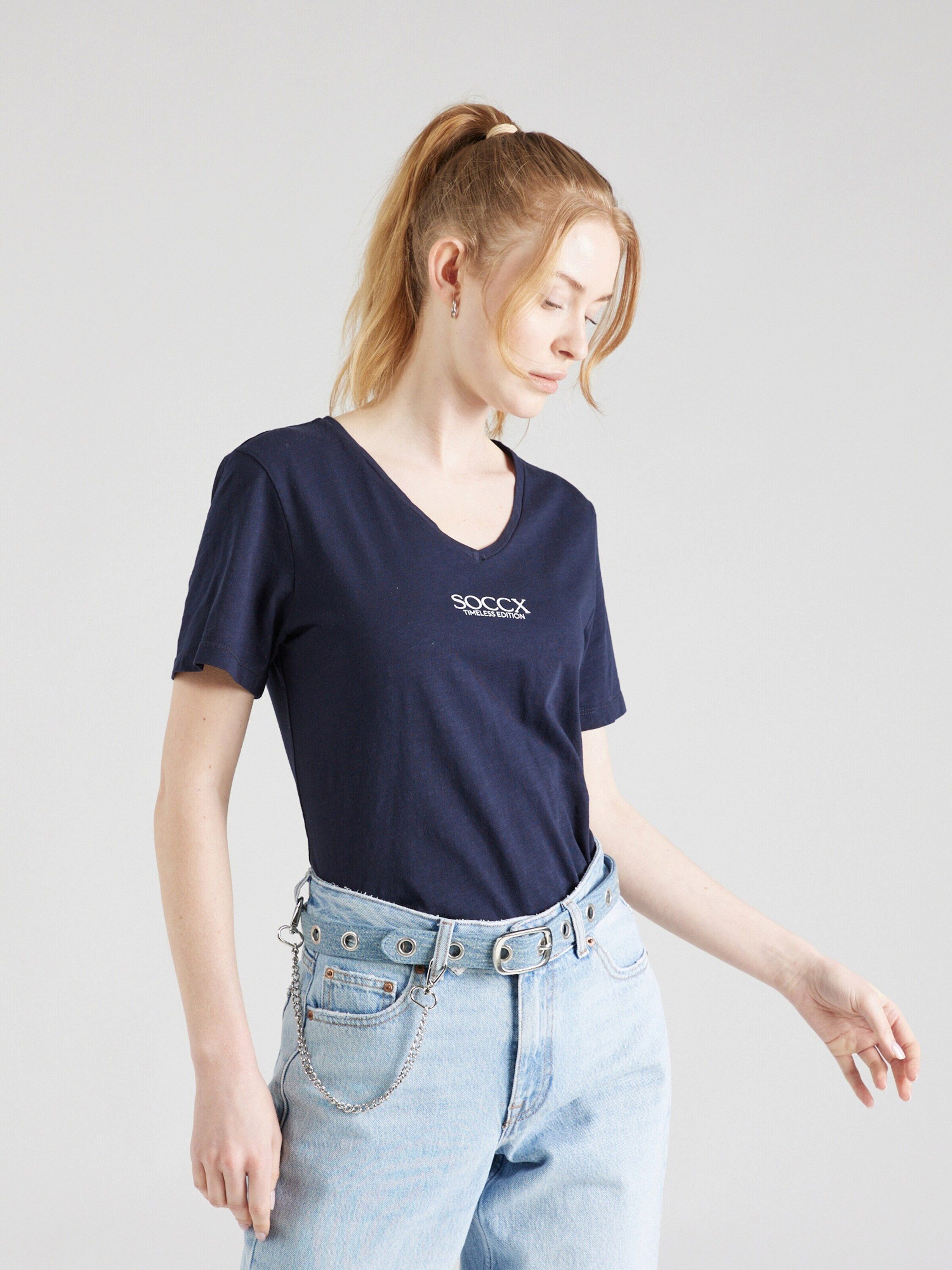 SOCCX T-Shirt (1-tlg) Plain/ohne Details günstig online kaufen