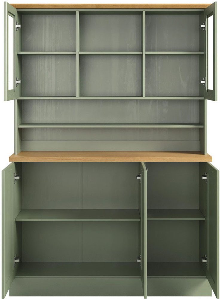 Home affaire Küchenbuffet Teramo Breite/Höhe 126/181 cm, mit Metallgriffen – Bild 5 von 5