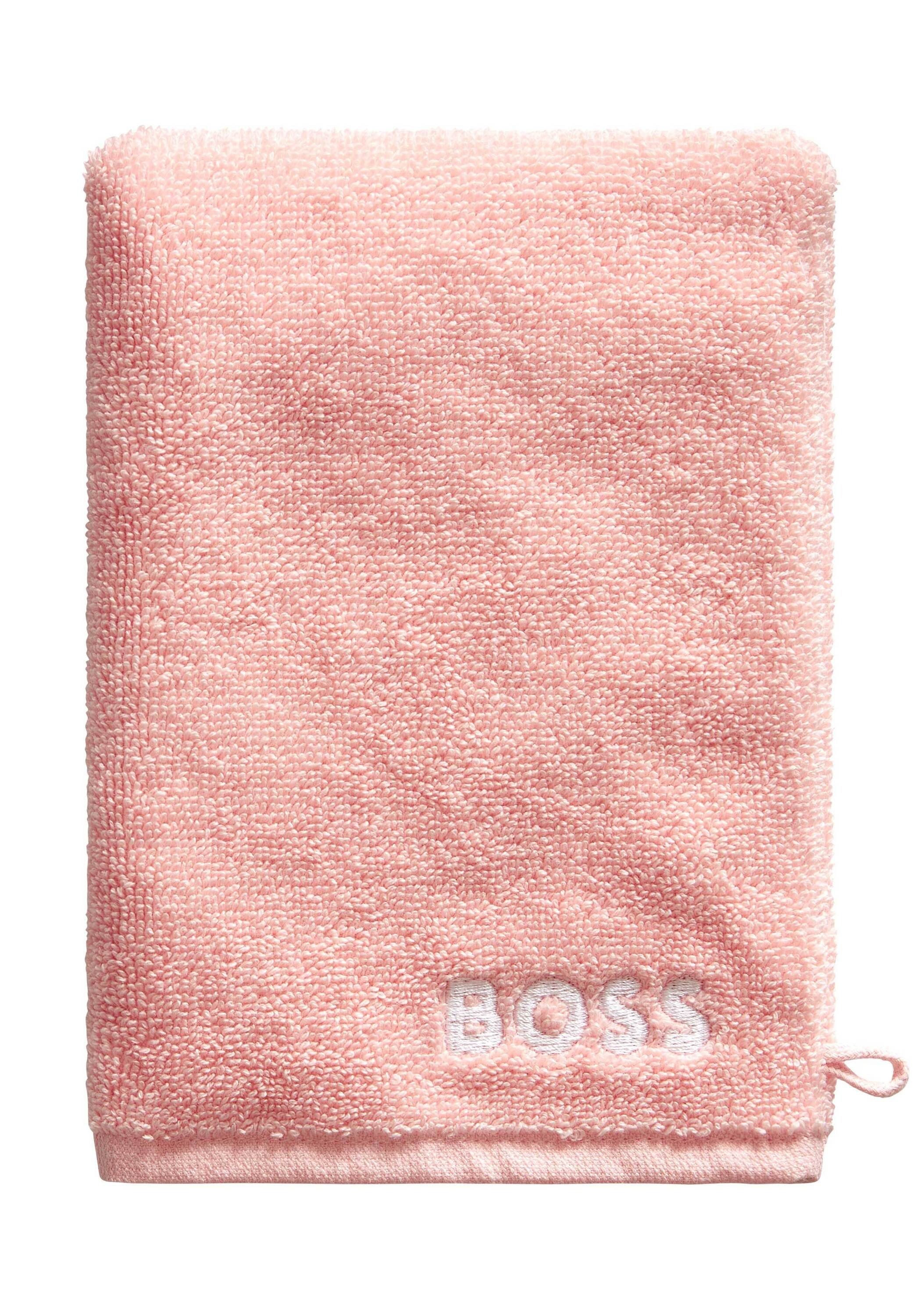 Home Boss 4er-Set PRIMRON Hugo mit modernem Design Handtücher Waschhandschuhe,