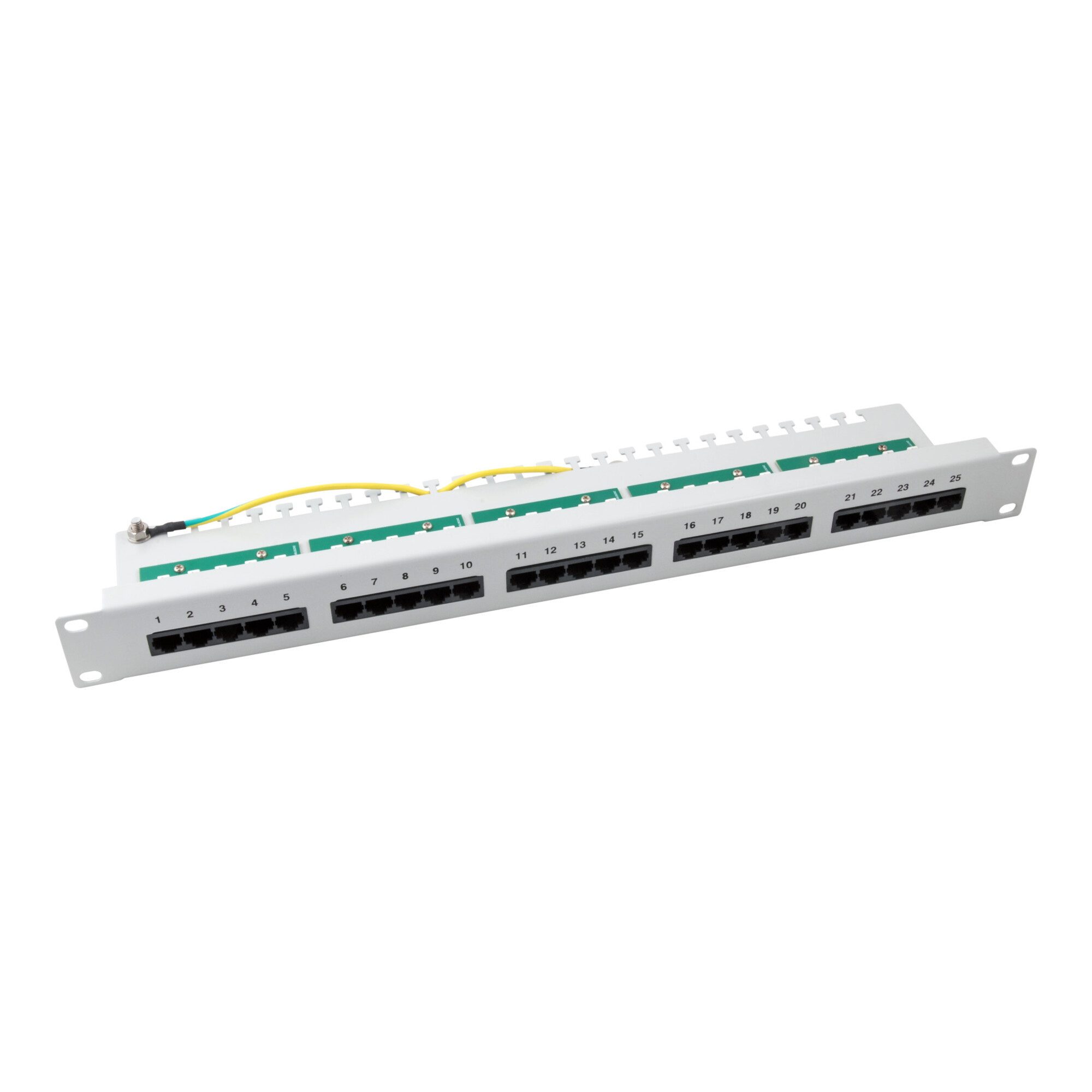 EFB Crimpzange EFB-Elektronik 19"ISDN Patch-Panel 25 Port ungeschirmt 37588.1