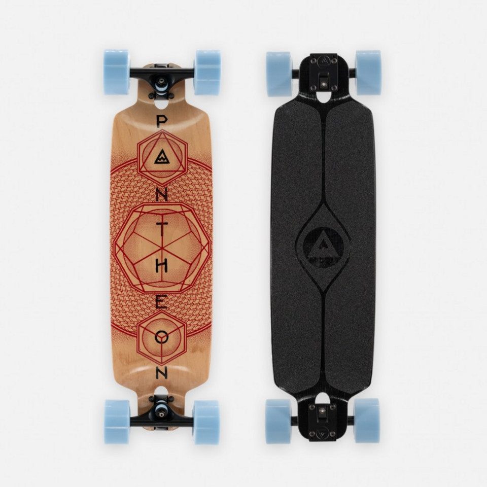 Pantheon Скейтборды Longboard Ember Eco 31" Drop Through Complete (1-St)