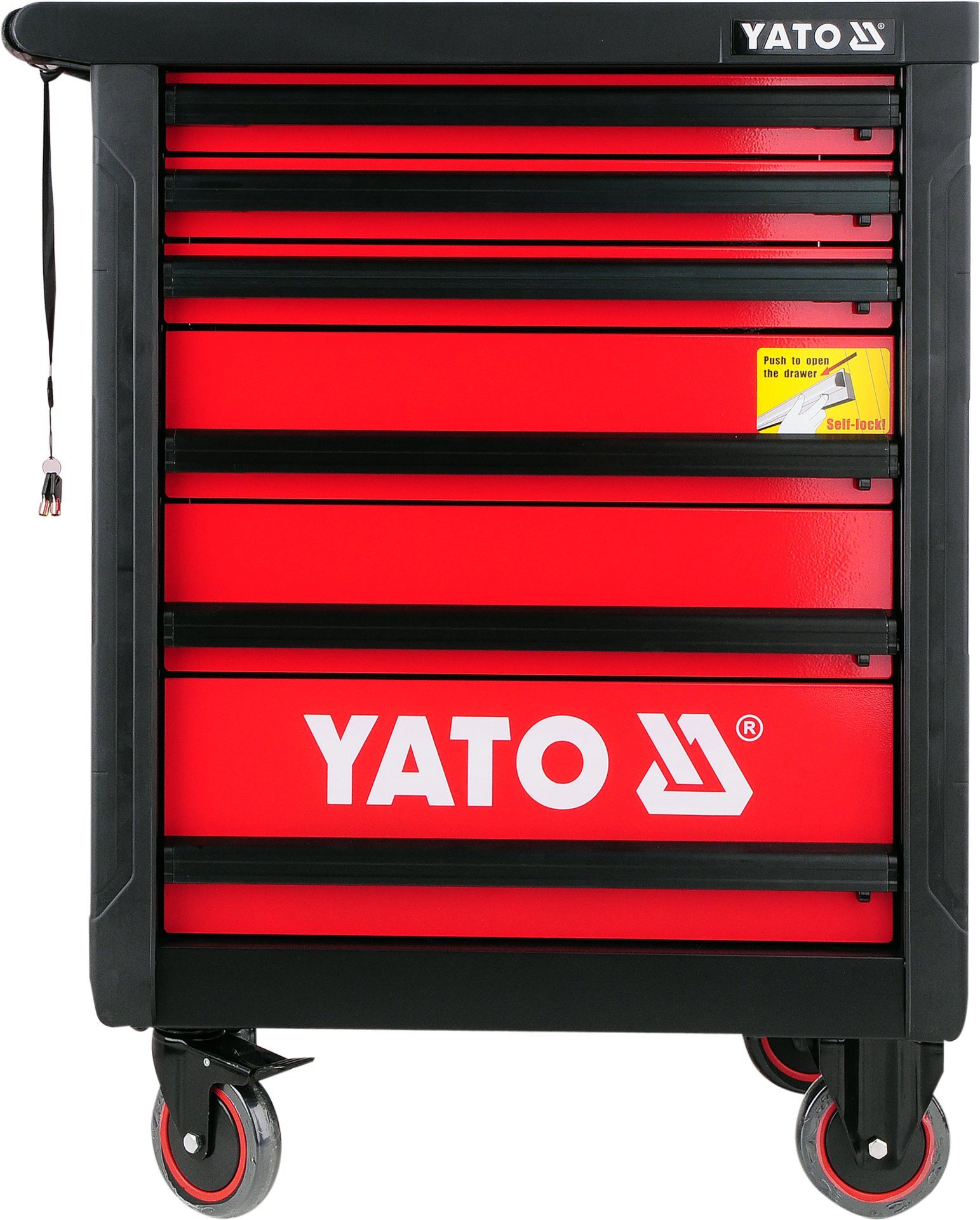 Yato Werkstattwagen Werkstattwagen 958x766x465mm mit 6 Schubladen, Stabil
