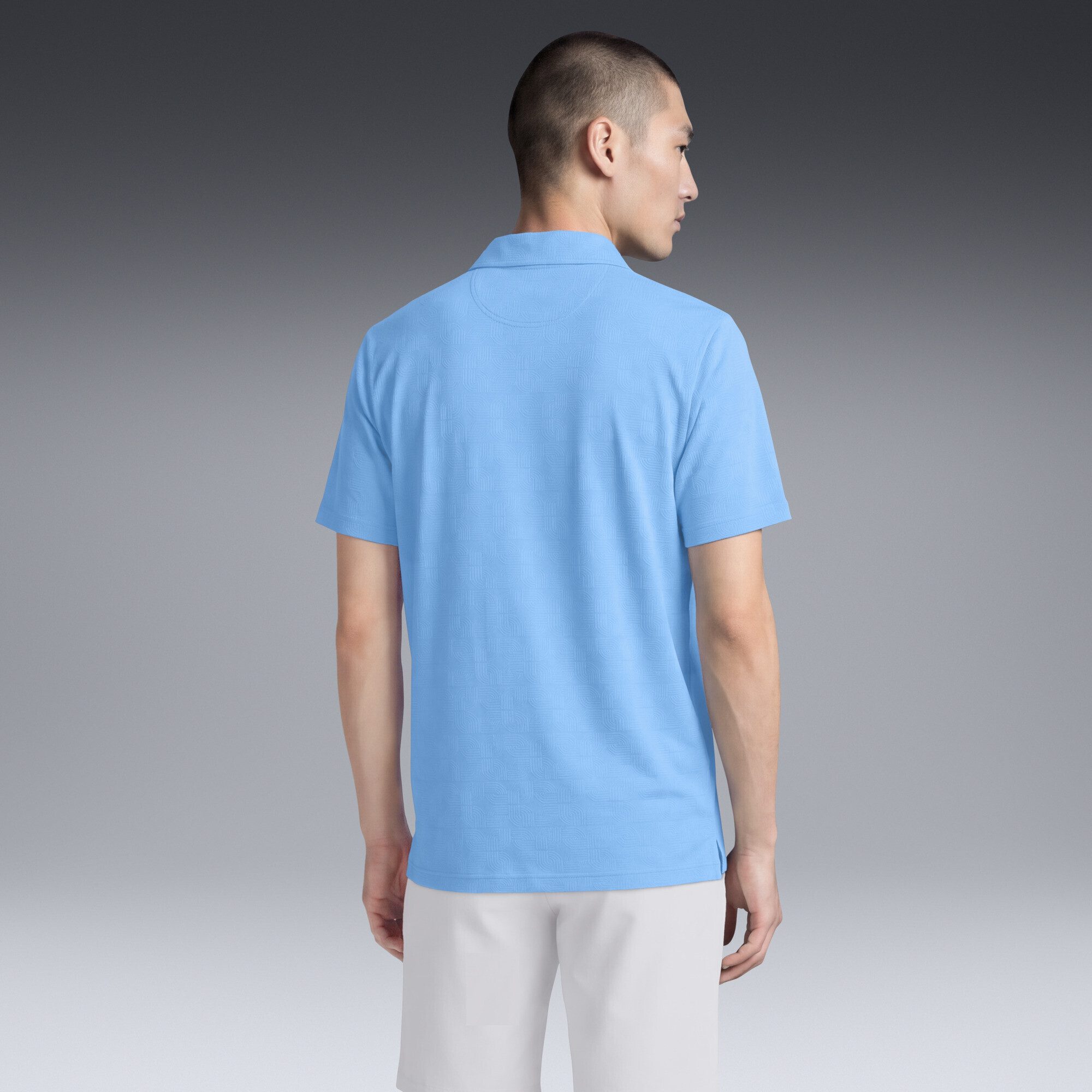 PUMA Poloshirt MATTR Deco Jacquard Golfpolo Herren