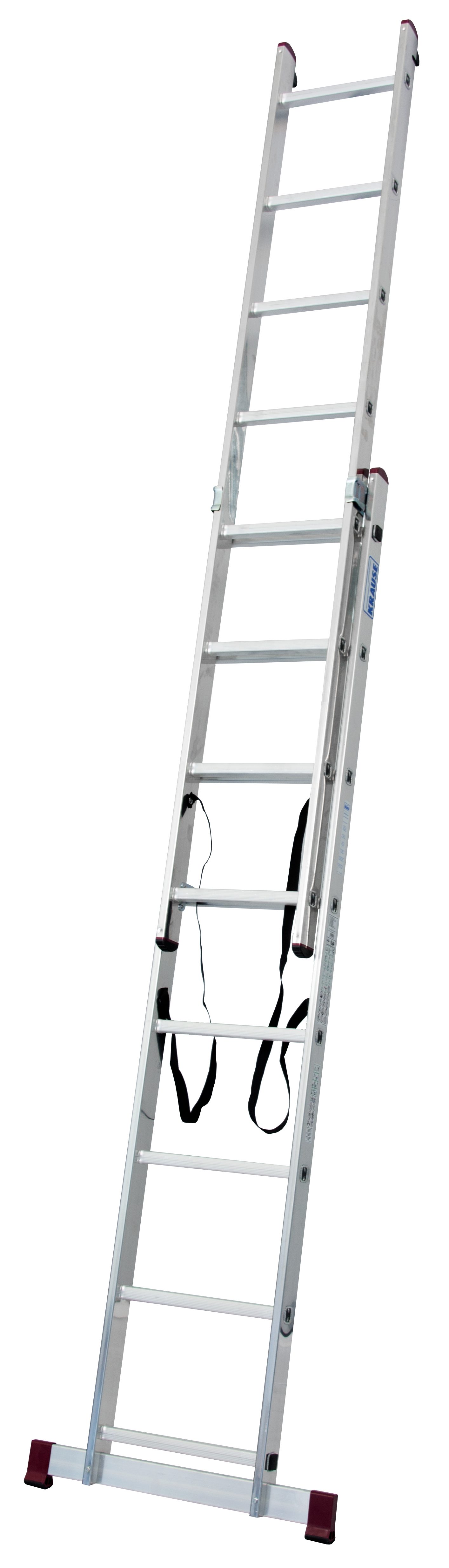 KRAUSE Doppelleiter Corda, 2x8 Sprossen