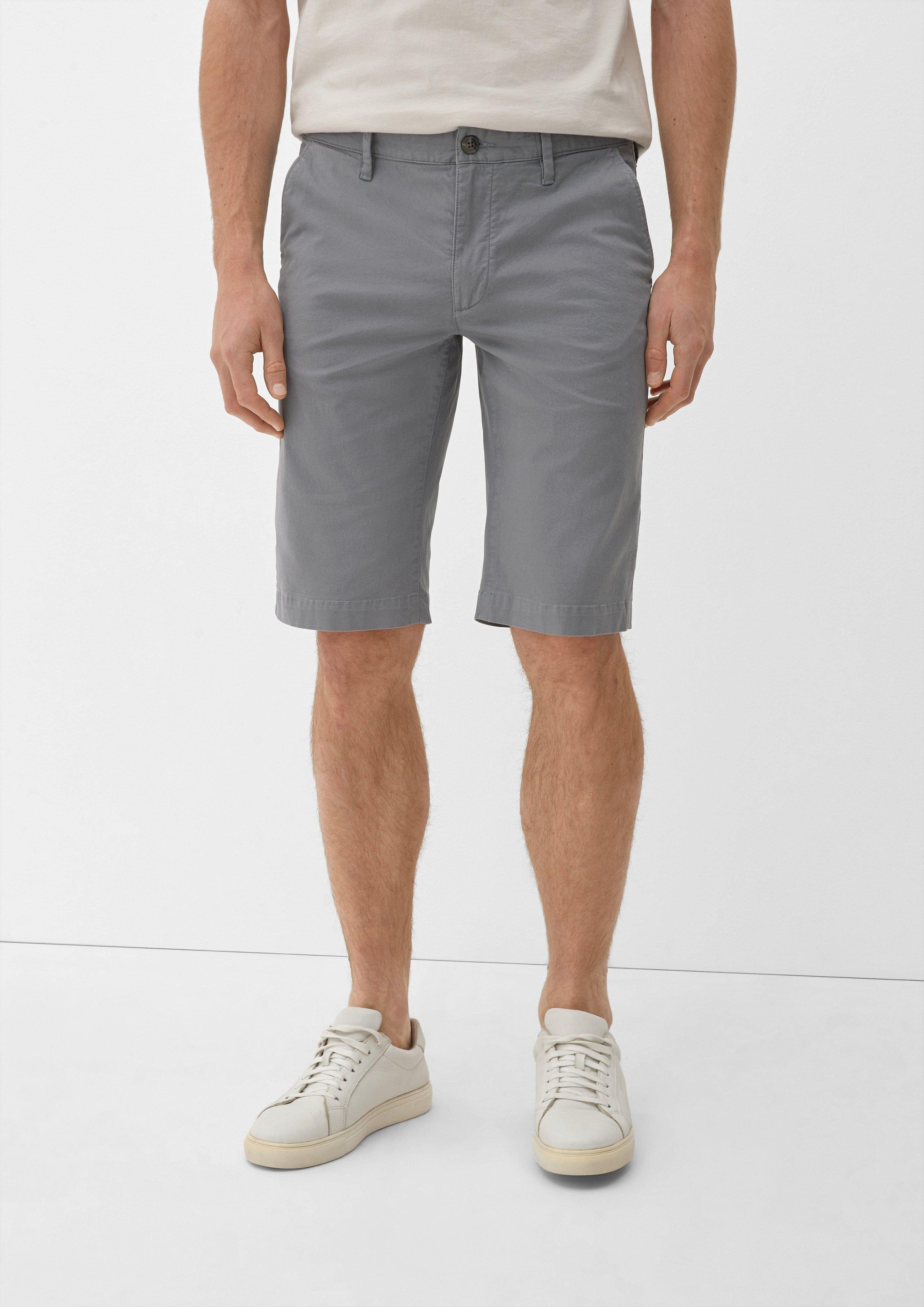 Bermuda-Chino Bermudas schiefergrau Slim: s.Oliver