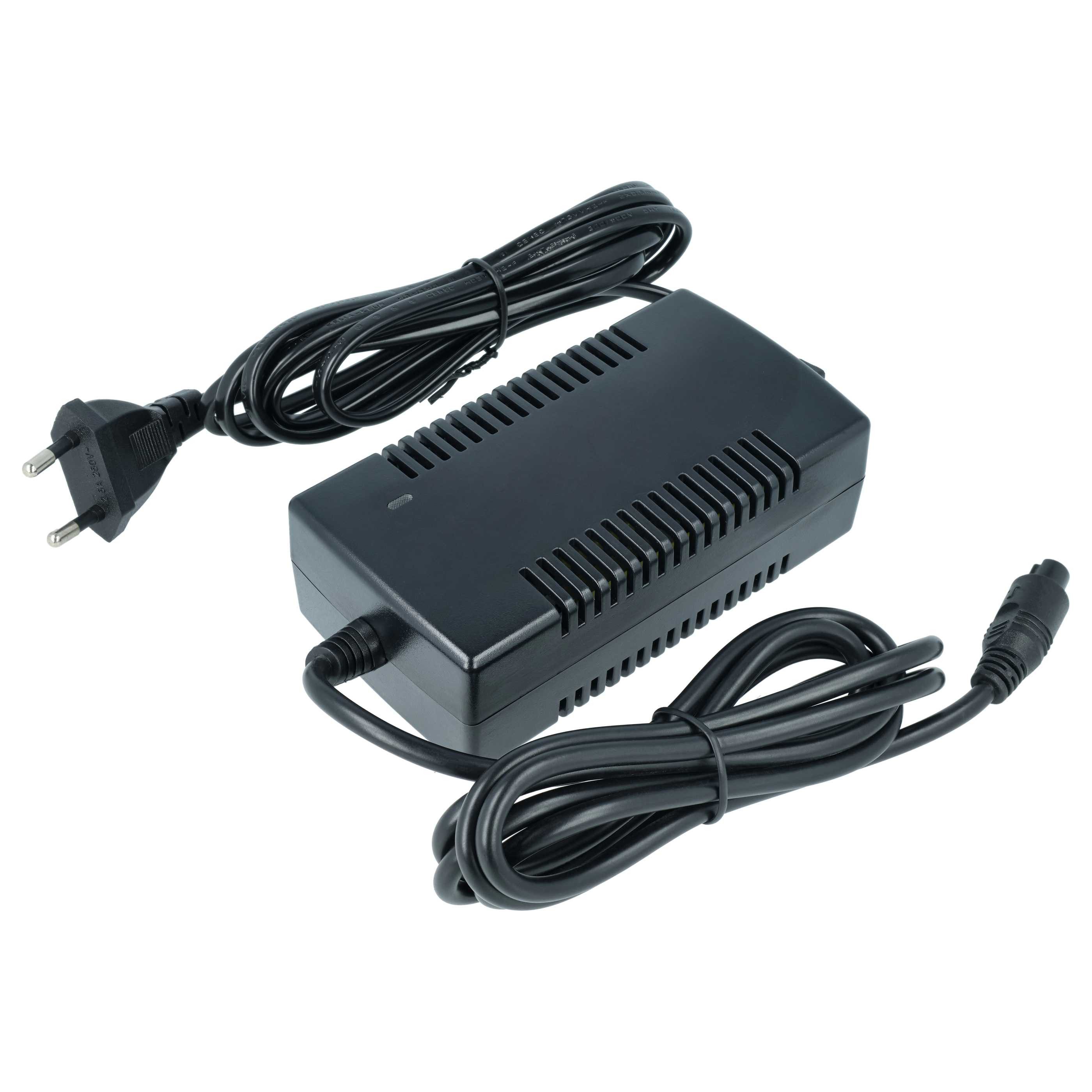 vhbw passend für Bluewheel HX420, HX310, HX500, HX310S, HX510, HX350, HX550 Elektroroller-Ladegerät (Hochwertiges Ladekabel zum sicheren, komfortablen Aufladen Ihres)