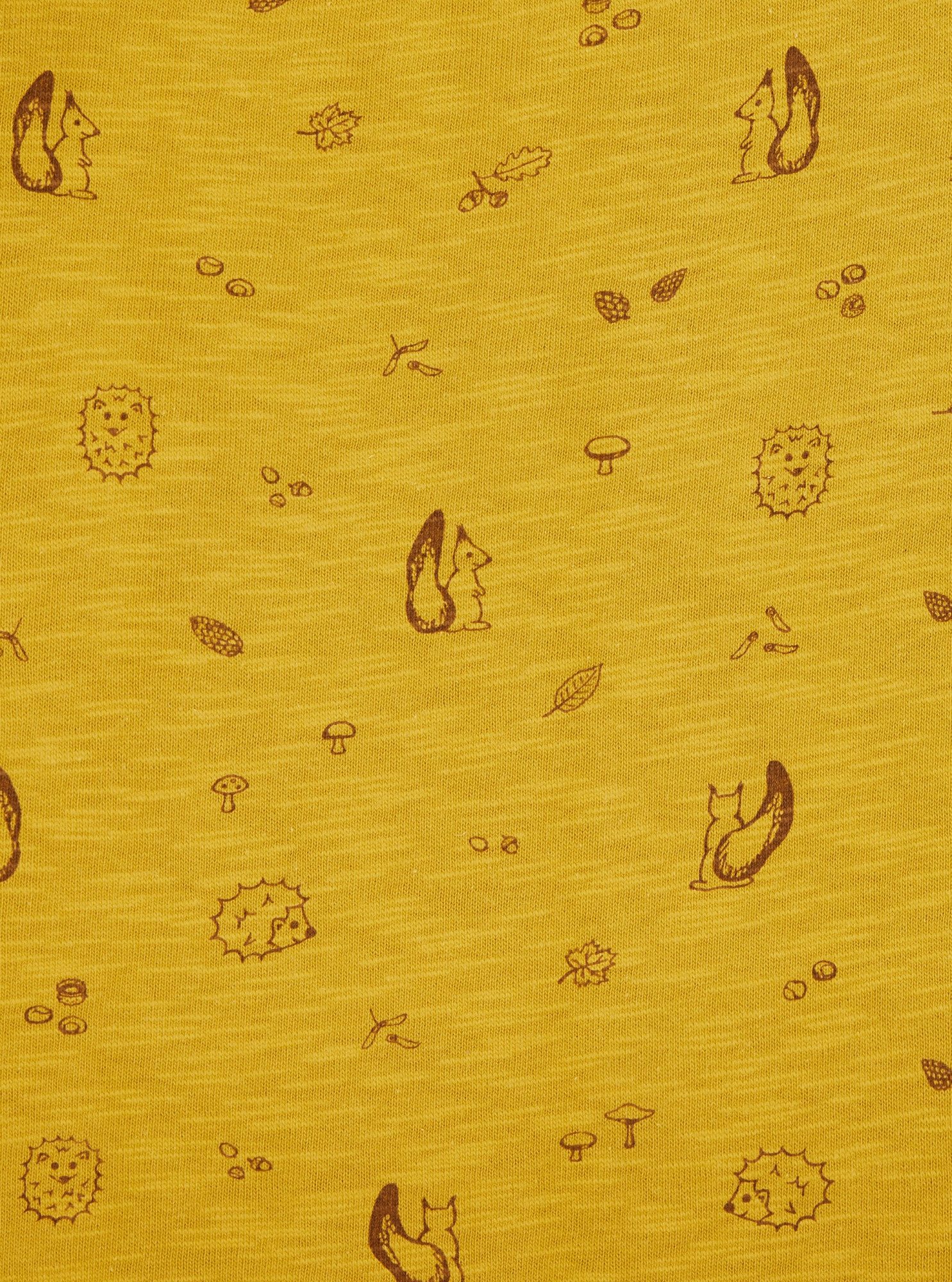 loud + proud Jerseykleid aus Slub-Jersey mit Druck mit Druck