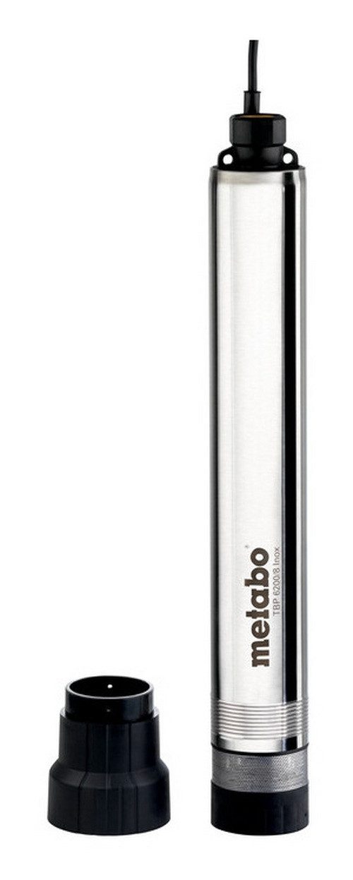 metabo Gartenpumpe TBP 6200/8 Inox, Tiefbrunnenpumpe im Karton