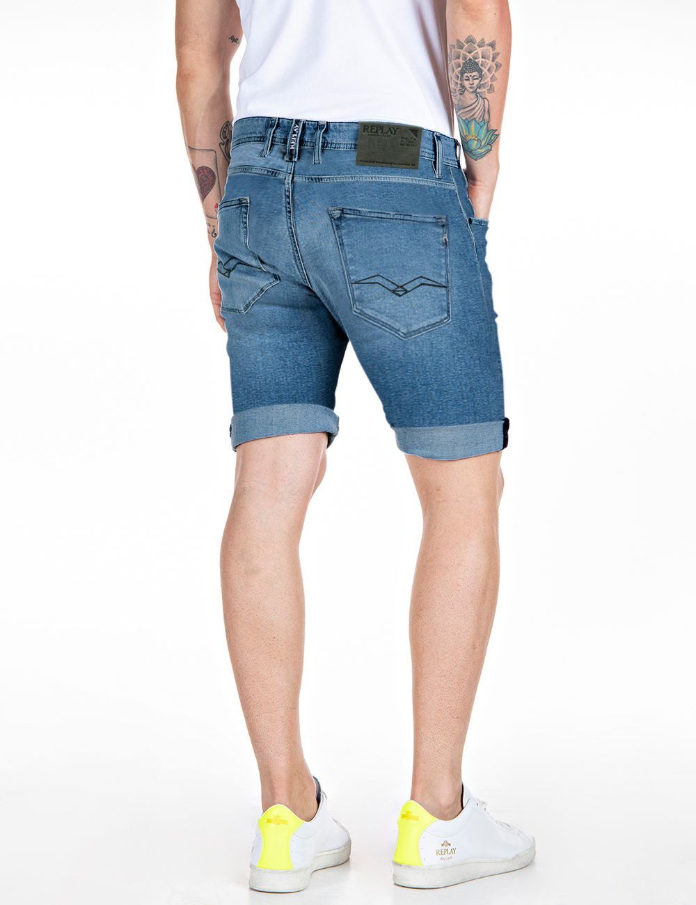 Replay Shorts, im klassischen 5-Pocket-Design günstig online kaufen