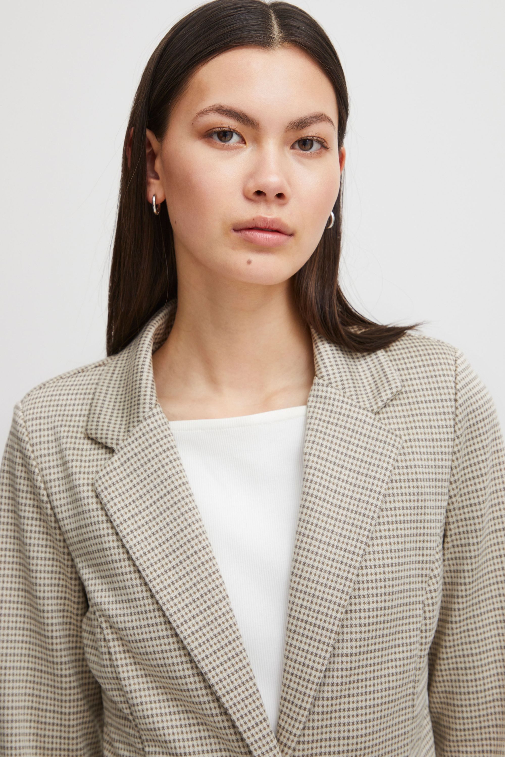 Ichi Jackenblazer IHKATE Kurzblazer mit Muster günstig online kaufen