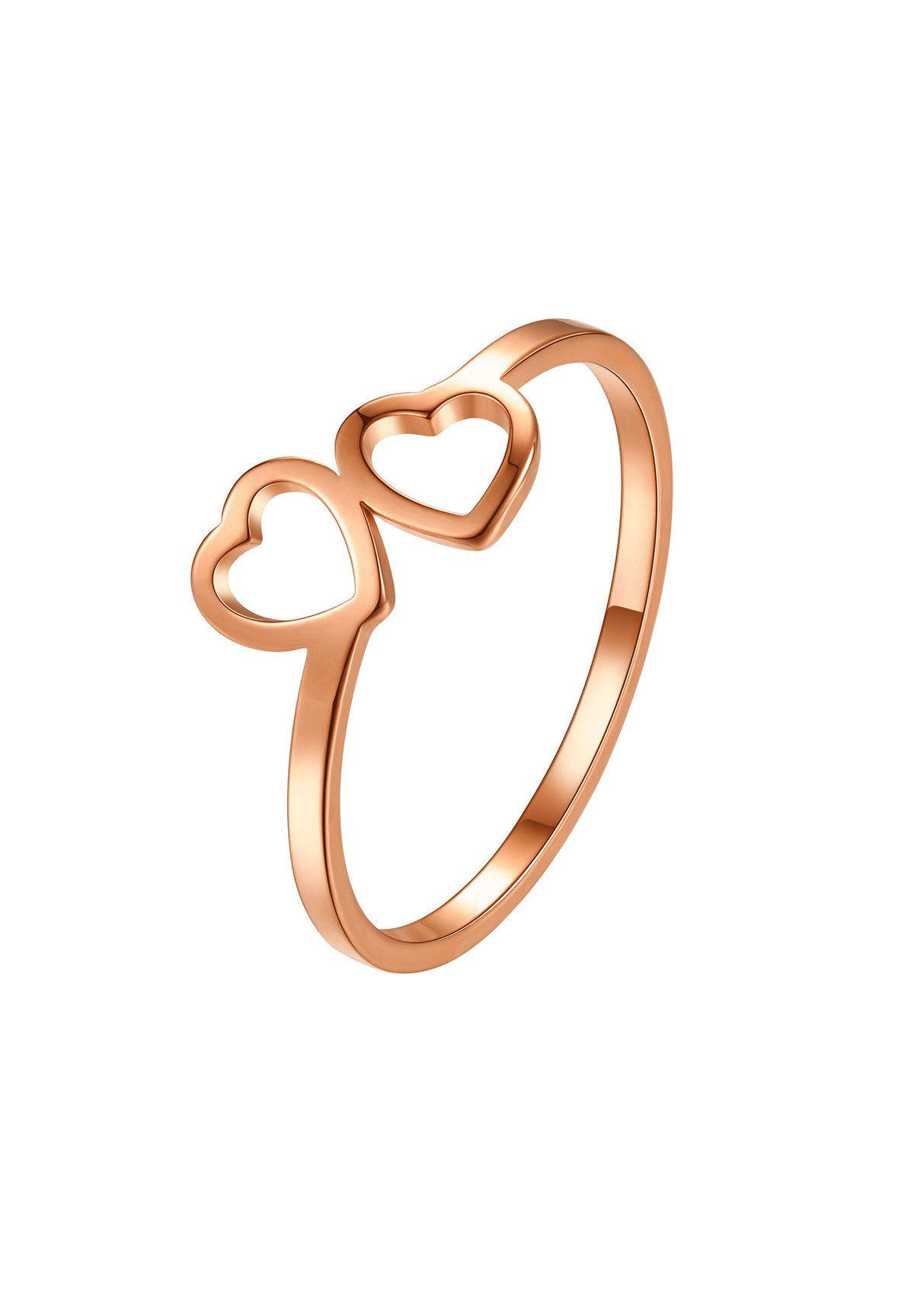 Hey Happiness Fingerring Herzen, Zarter Ring, günstig online kaufen