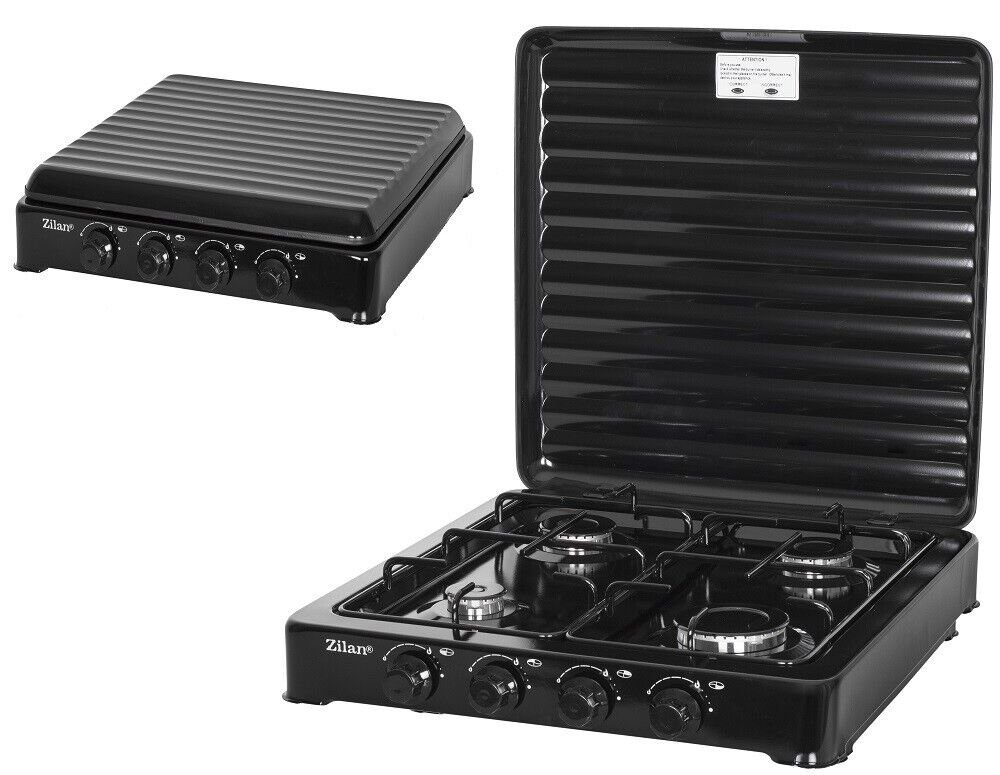 Zilan Gaskocher 4 flammig Camping Herd Campingkocher