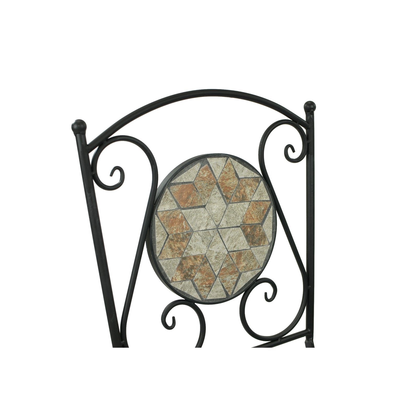 HTI-Living Gartenstuhl Metallstuhl 2er Set Marokko (Set, 2 St), Gartenstuhl Mediterran