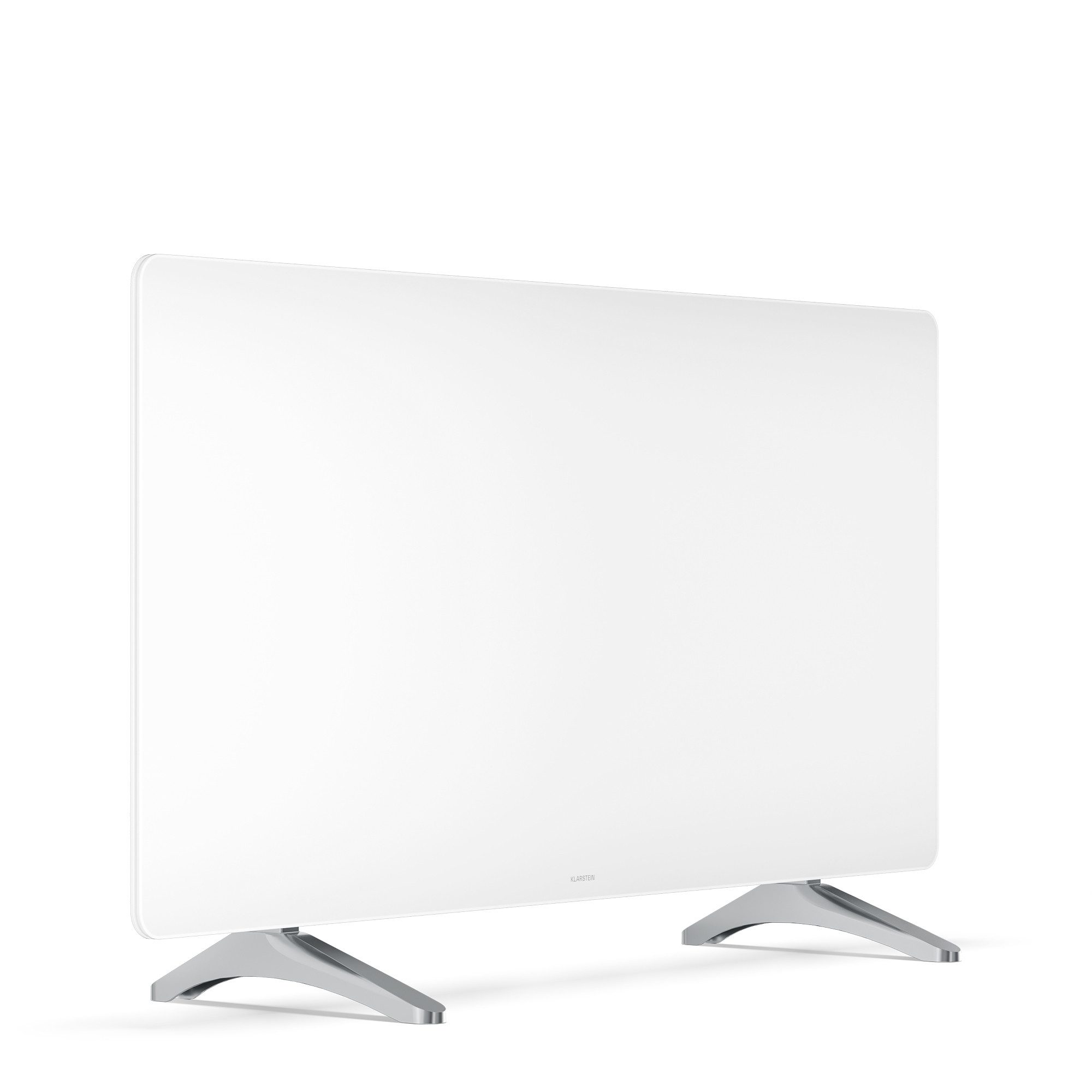 Klarstein Heizkörper Wonderglass, Elektrisch Heizkörper Wohnzimmer Freistehend Wandmontage LED LCD Timer