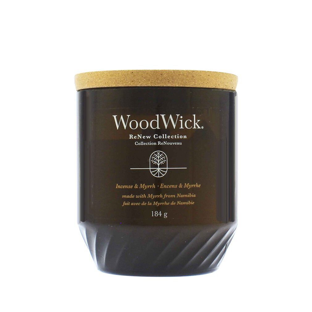 Woodwick Duftkerze ReNew Weihrauch & Myrrhe Kerze 184 g