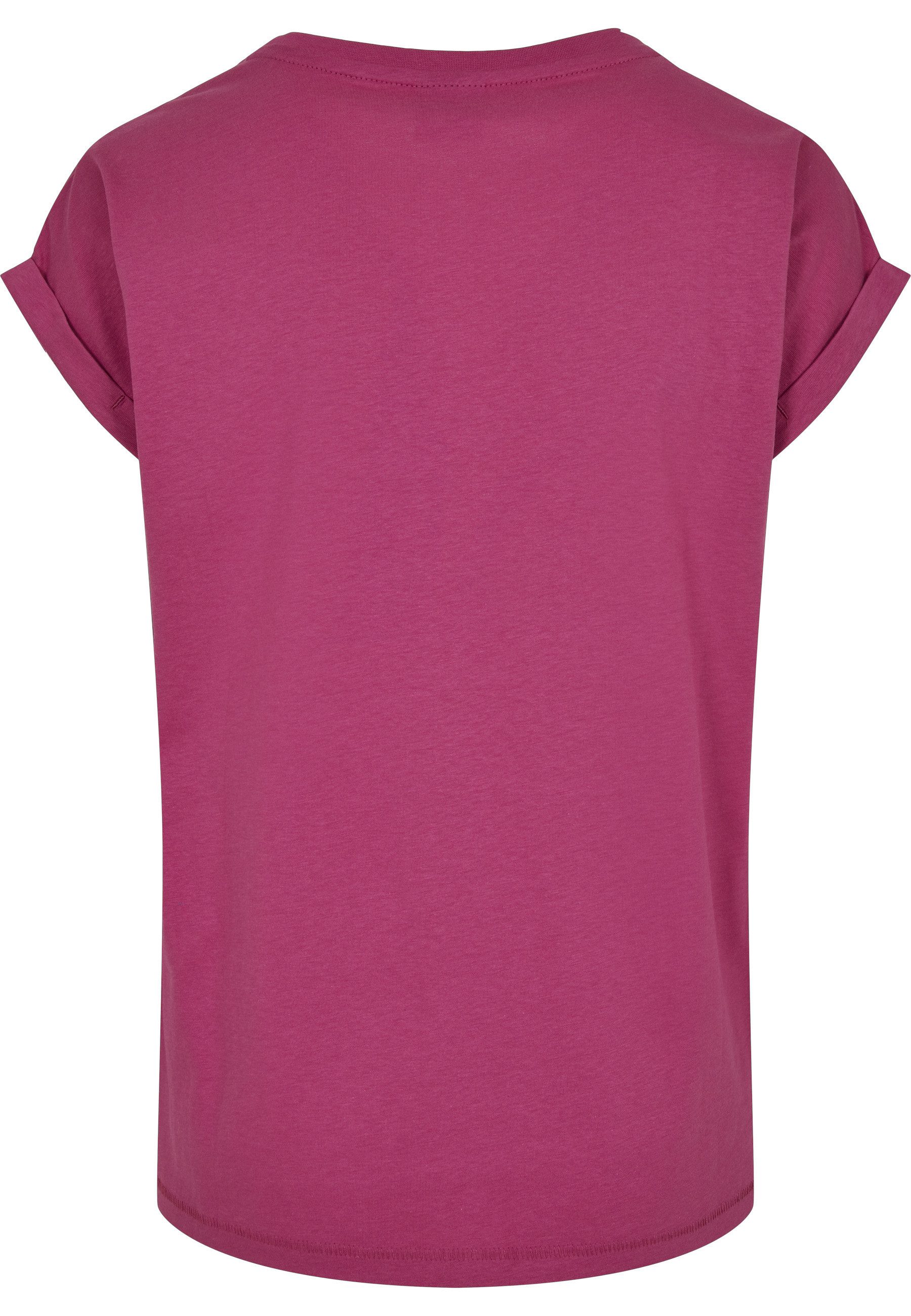 URBAN CLASSICS Kurzarmshirt Urban Classics Damen Ladies Extended Shoulder Tee (1-tlg) – Bild 2 von 5
