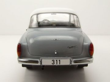 MCG Modellauto Wartburg 311 1959 grau weiß Modellauto 1:18 MCG, Maßstab 1:18