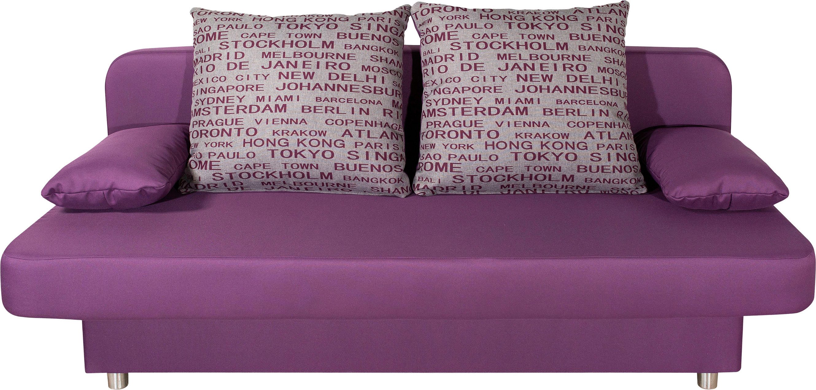 COLLECTION AB Schlafsofa Ulla inkl. Bettfunktion und Bettkasten, inkl. Wend günstig online kaufen
