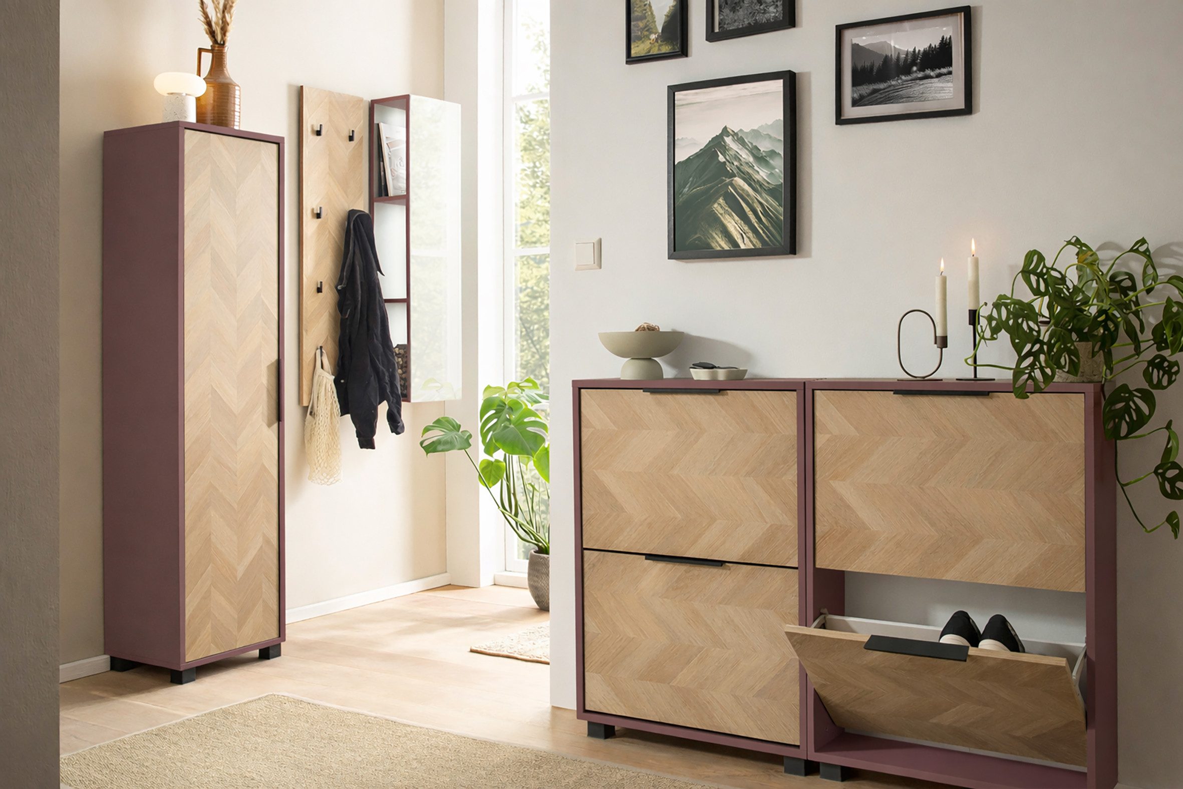 Schildmeyer Wandregal Piazza, Breite 30 cm, 1-tlg., Made in Germany