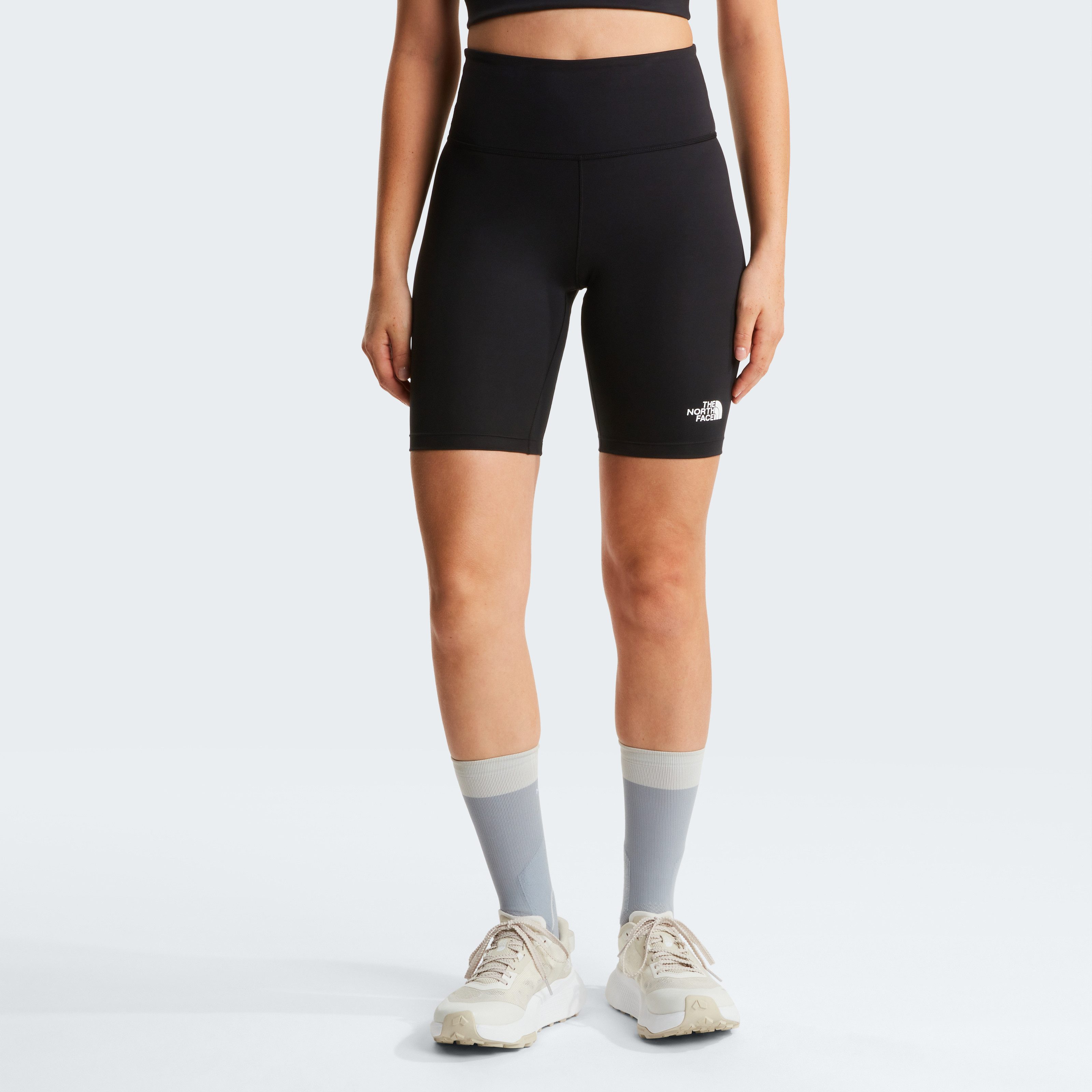 The North Face Radlerhose W FLEX 8IN TIGHT sportlicher Stil, bequeme Passform