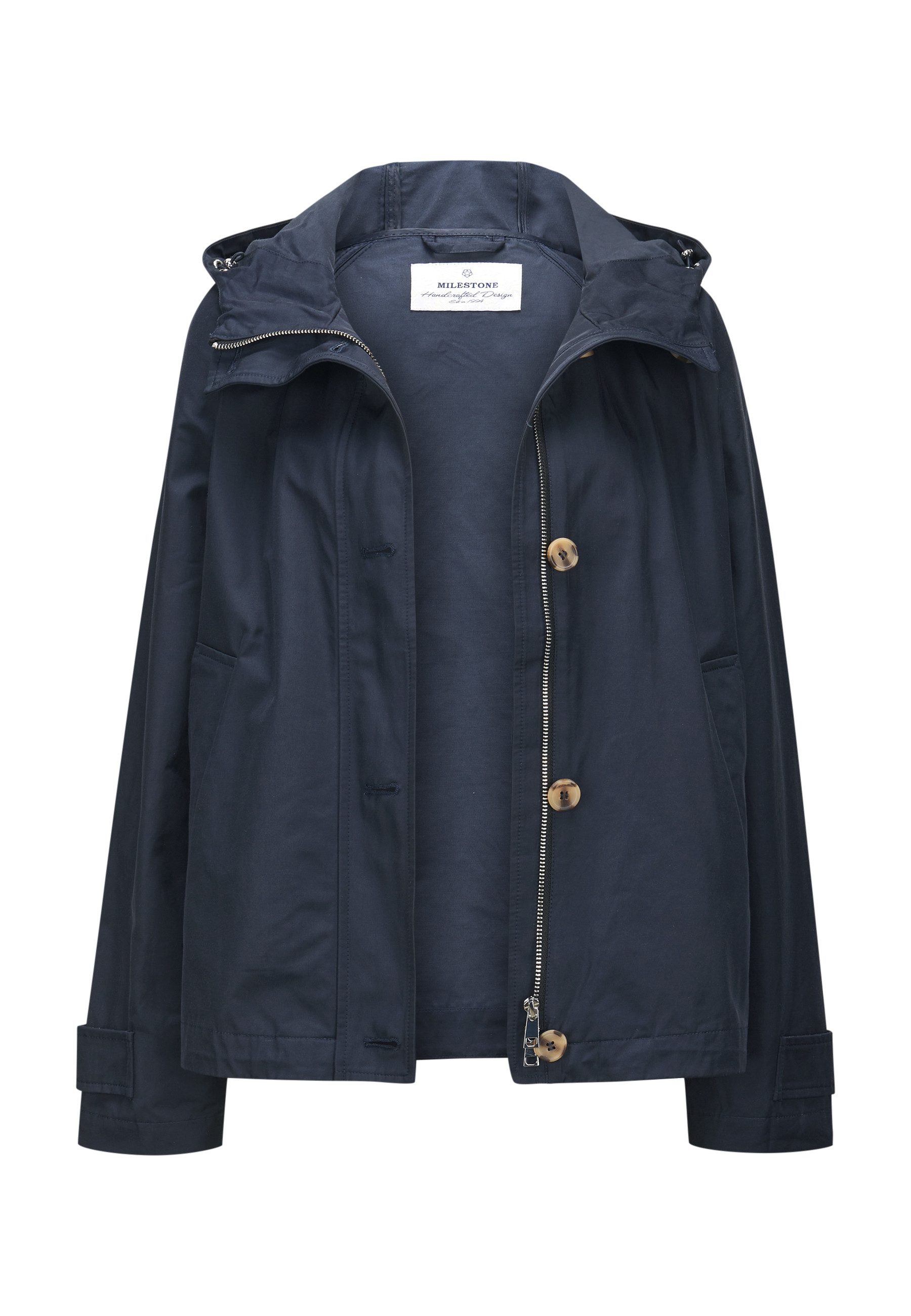 Milestone Trenchcoat MSElfi Damen Mantel Jacke lang
