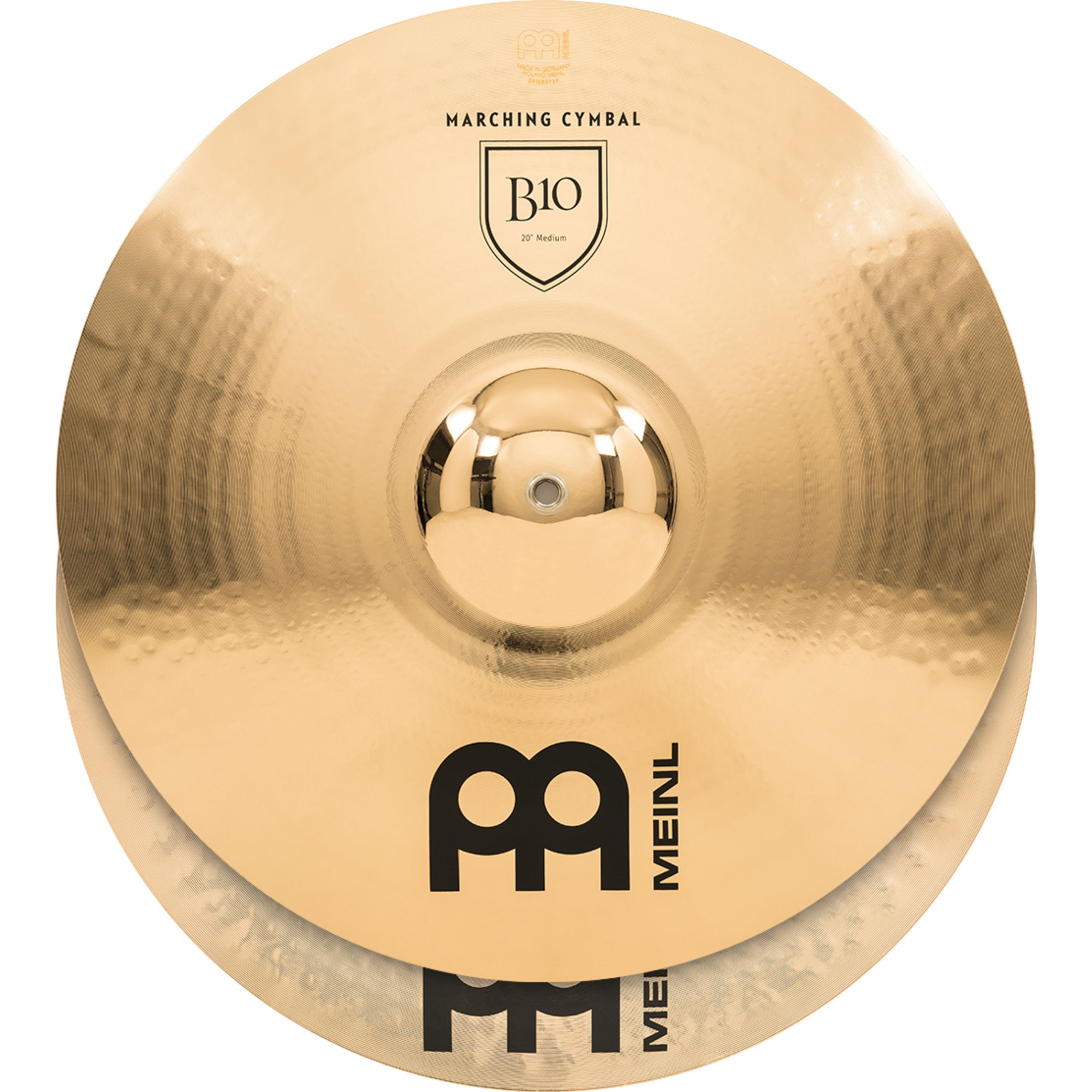 Meinl Percussion Becken, B10 Marching Cymbals 20