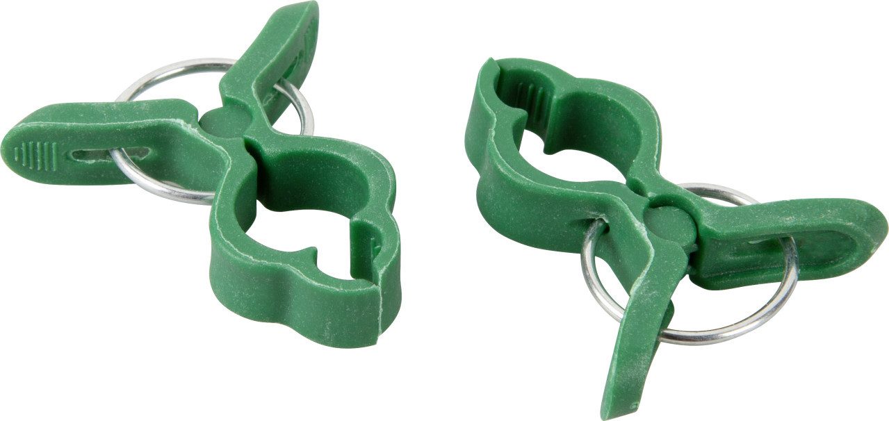 Windhager Rankhilfe Windhager Pflanzenclips MINI 15 Stück, grün
