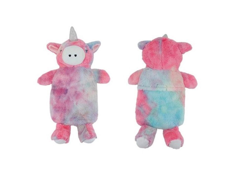 Antonio Wärmflasche Antonio Kinder Wärmflasche 0,7 Liter mit Bezug Einhorn 45cm