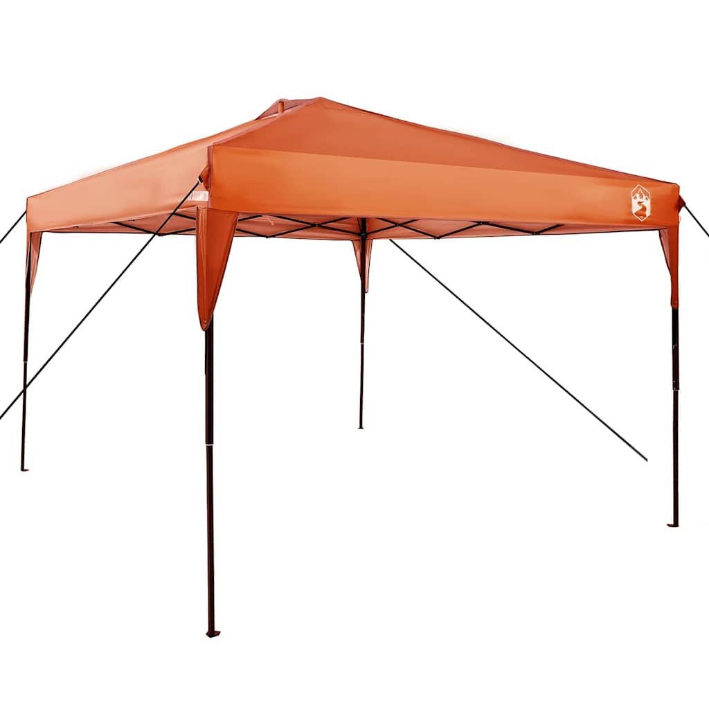 vidaXL Partyzelt Pavillon-Zelt Orange 290 x 290 x 251 cm Stoff