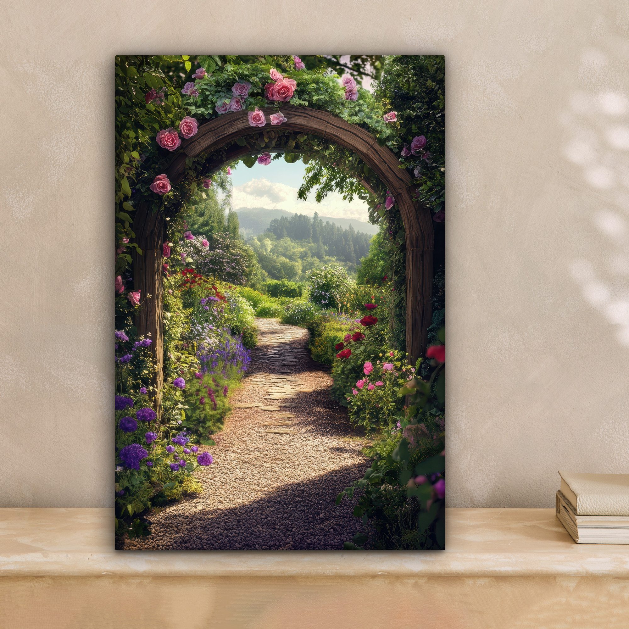 OneMillionCanvasses® Leinwandbild Ausblick - Landschaft - günstig online kaufen