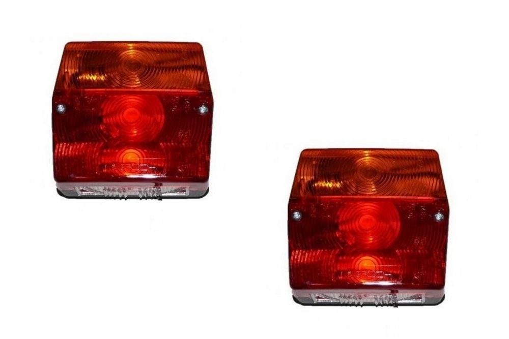 Anhänger 2 x Minipoint Anhänger Rückleuchte Rücklicht 5 pol. Bajonettanschluss