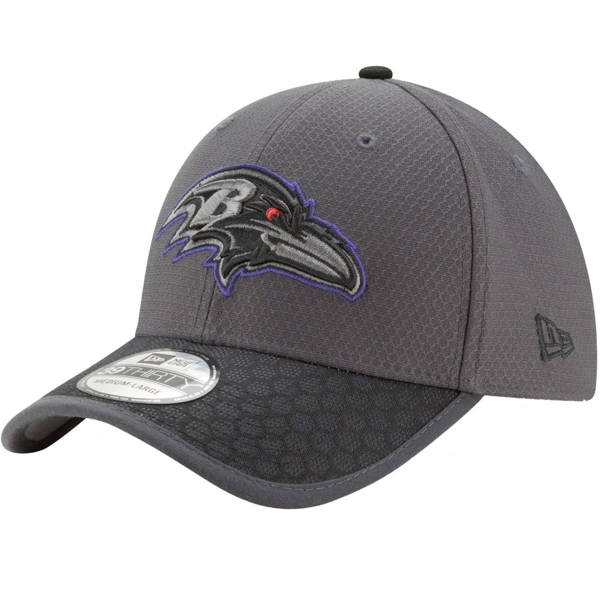 New Era Flex Cap 39Thirty NFL SIDELINE Baltimore Ravens