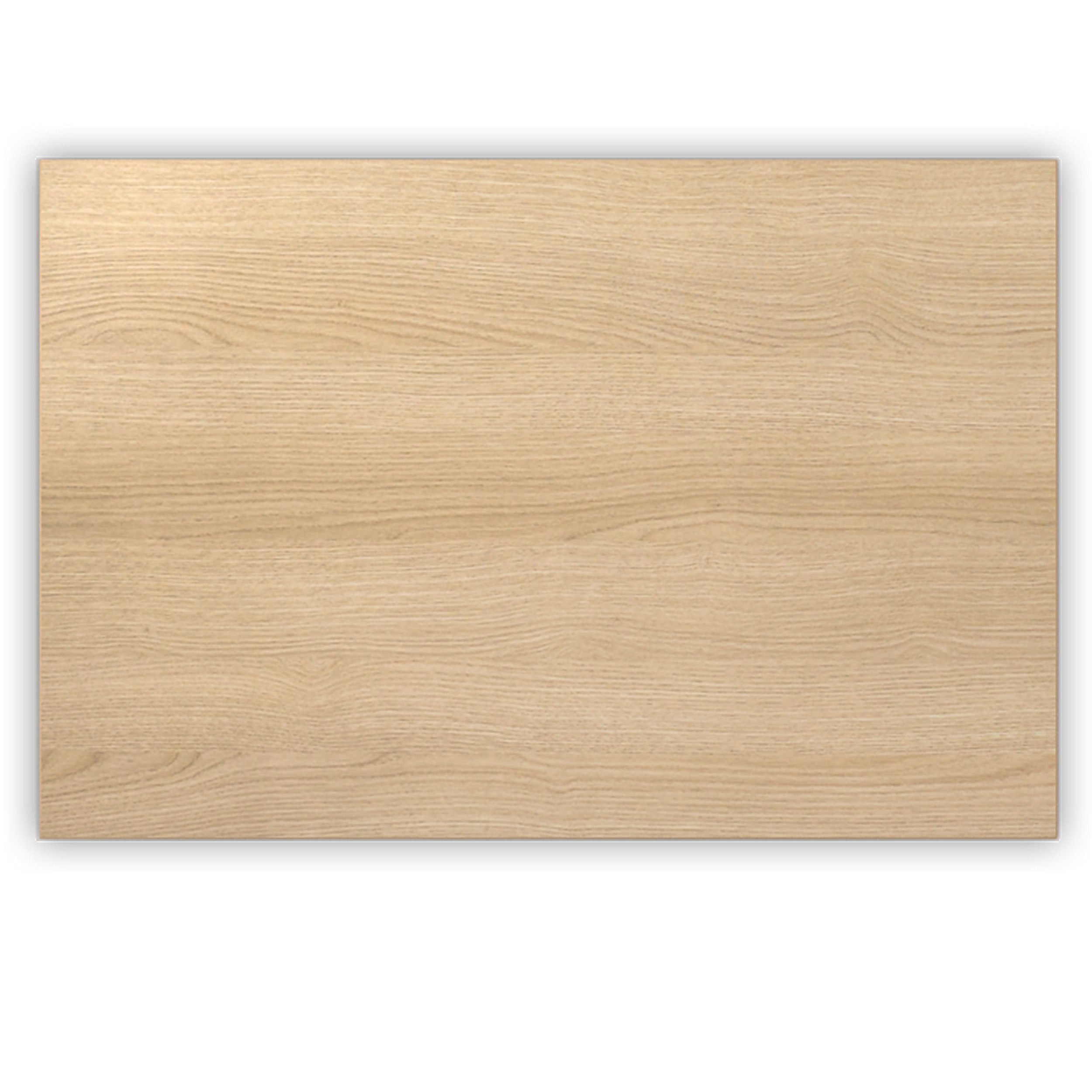 bümö Tischplatte DIY Schreibtischplatte, Rechteck: 120 x 80 cm- Dekor: Eiche