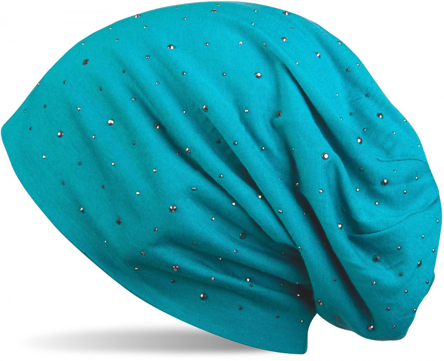 styleBREAKER Beanie Beanie mit Strass Nieten günstig online kaufen