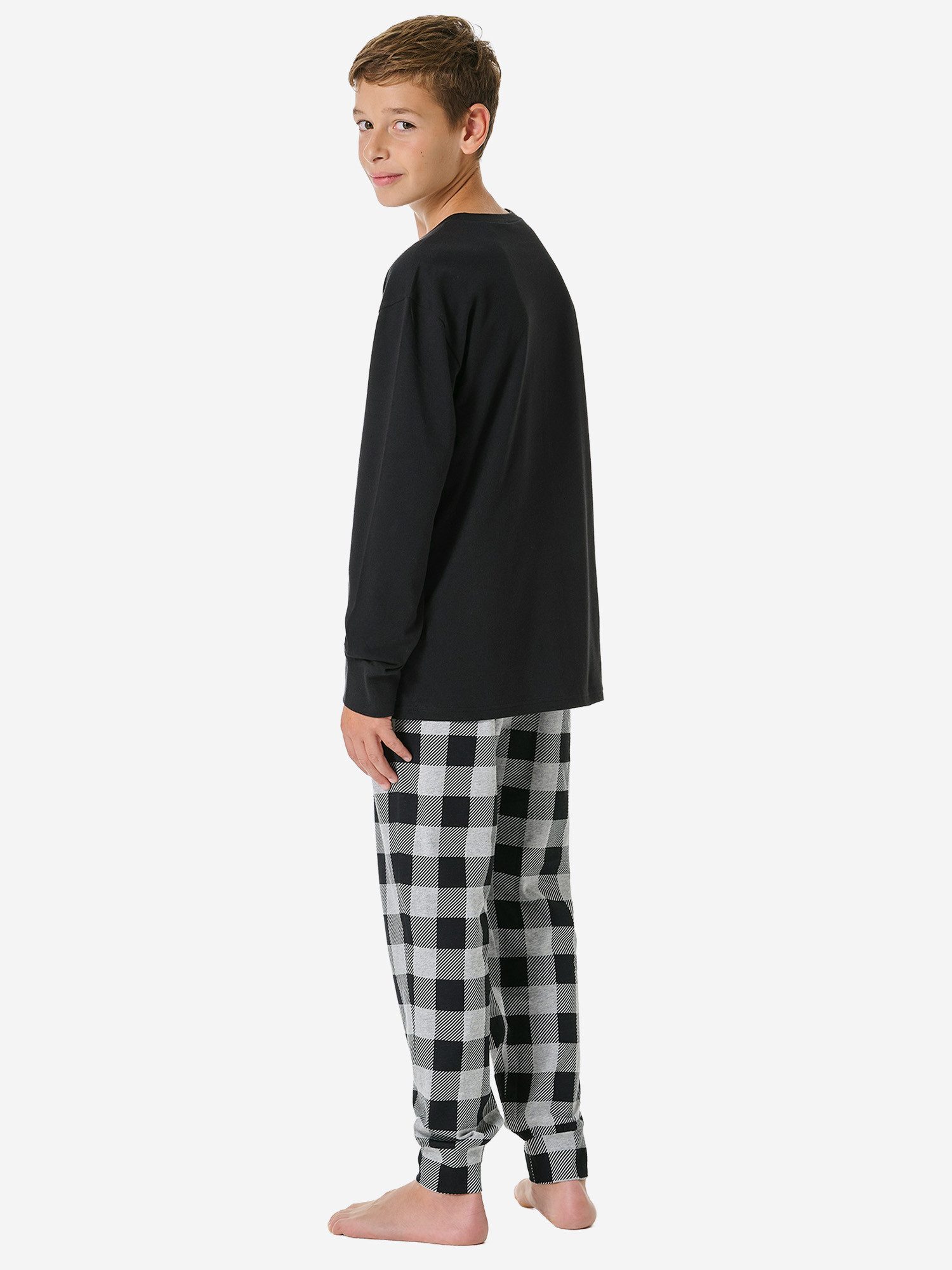 Schiesser Pyjama Nightwear (2 tlg) schlafanzug schlafmode bequem