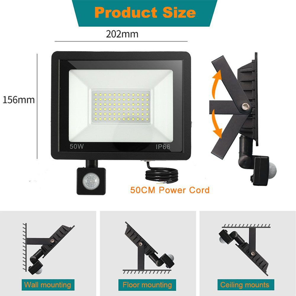 PRIISF LED Flutlichtstrahler Fluter Strahler Light Außenleuchte Scheinwerfe günstig online kaufen
